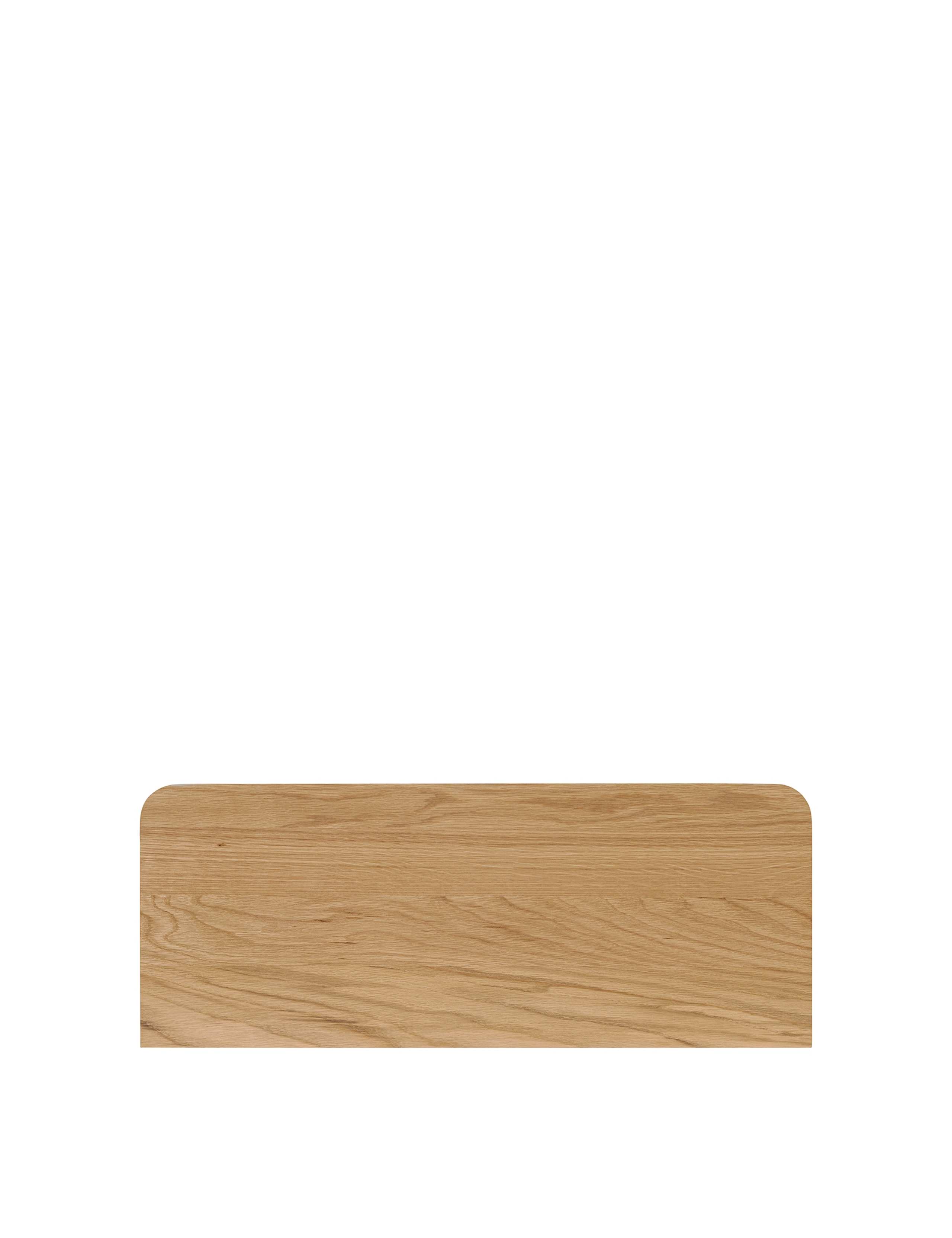 Soho Oak Veneer 3 Drawer Chest 9 of 10