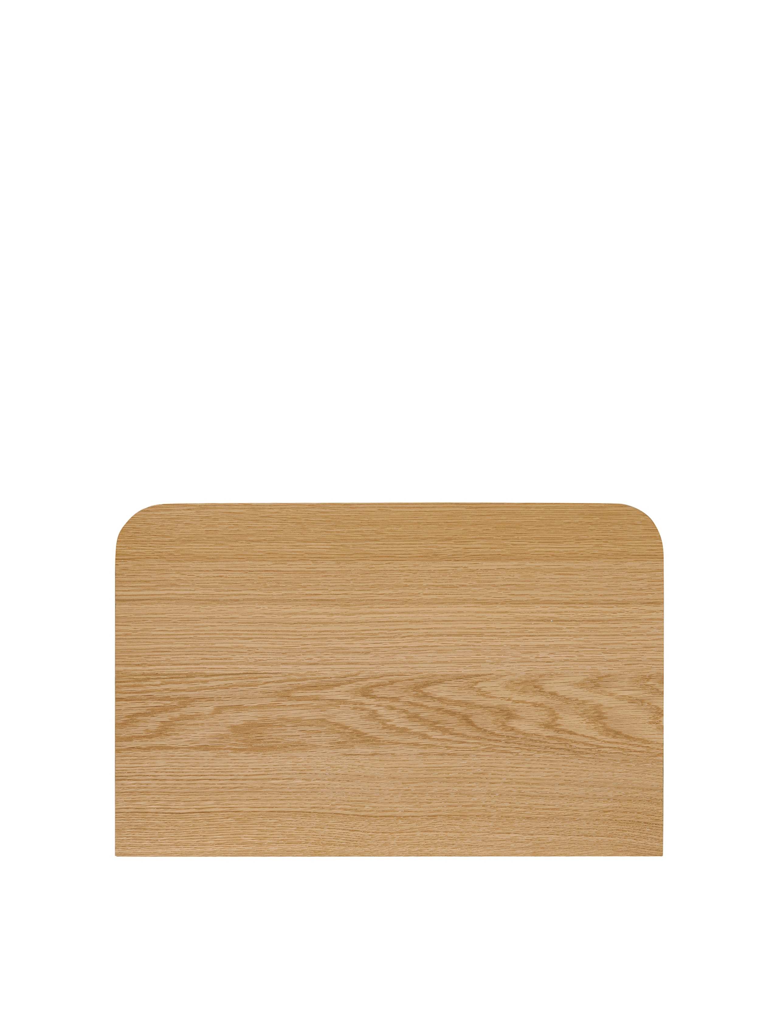 Soho Medium Oak Veneer Tallboy 10 of 11
