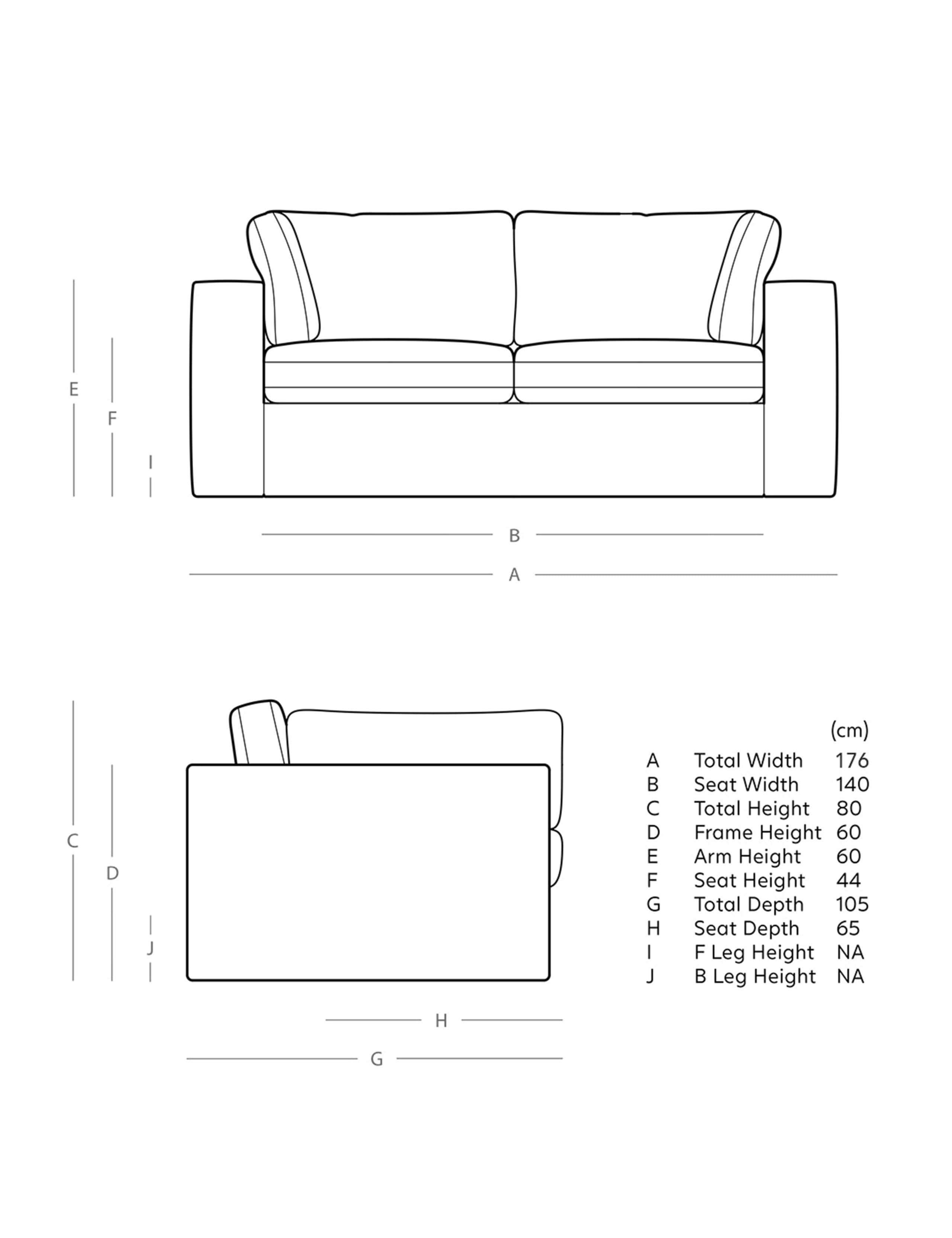 Crushed Velvet 2 Seater Sofa 6 of 6