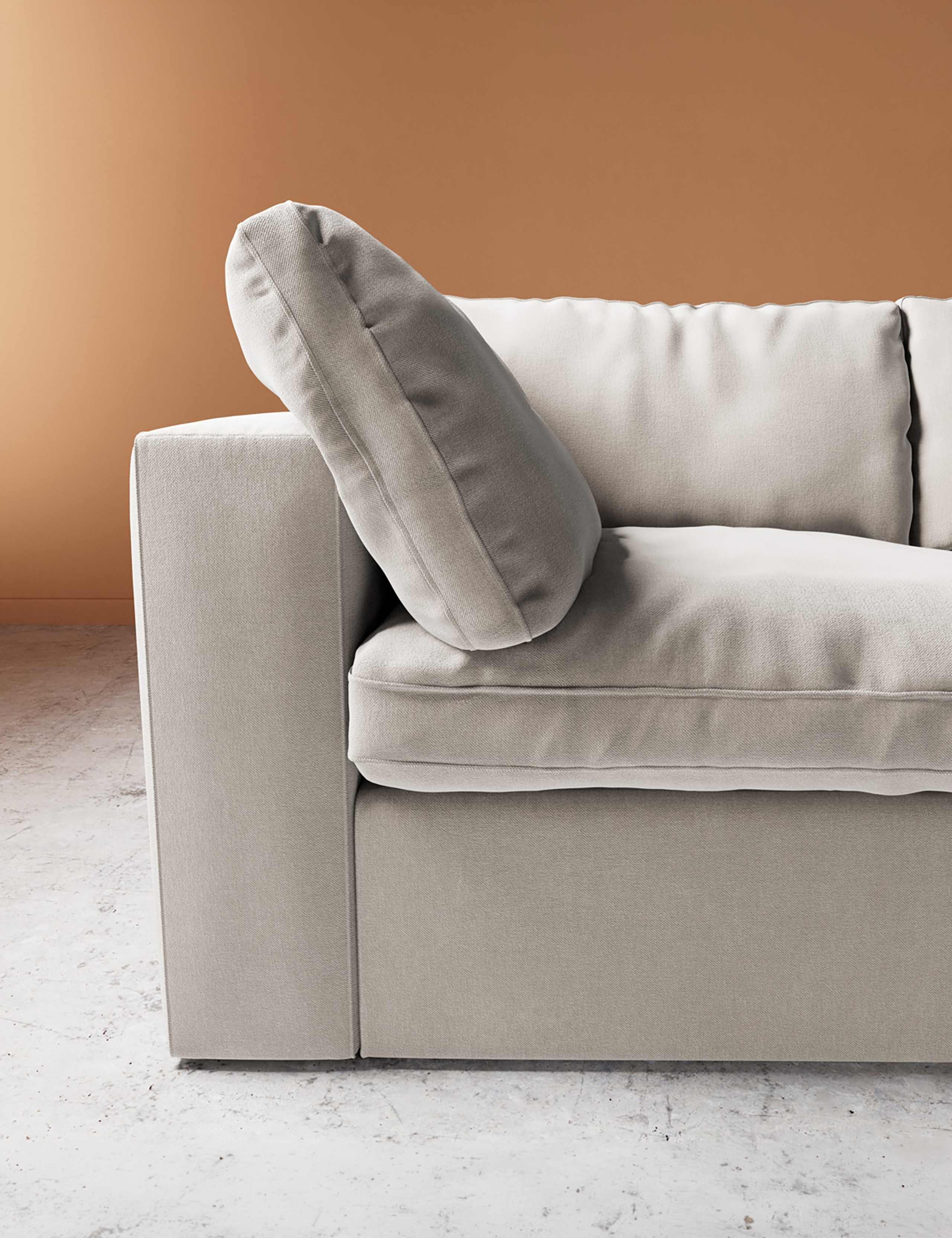 Crushed Velvet 3 Seater Sofa 2 of 6