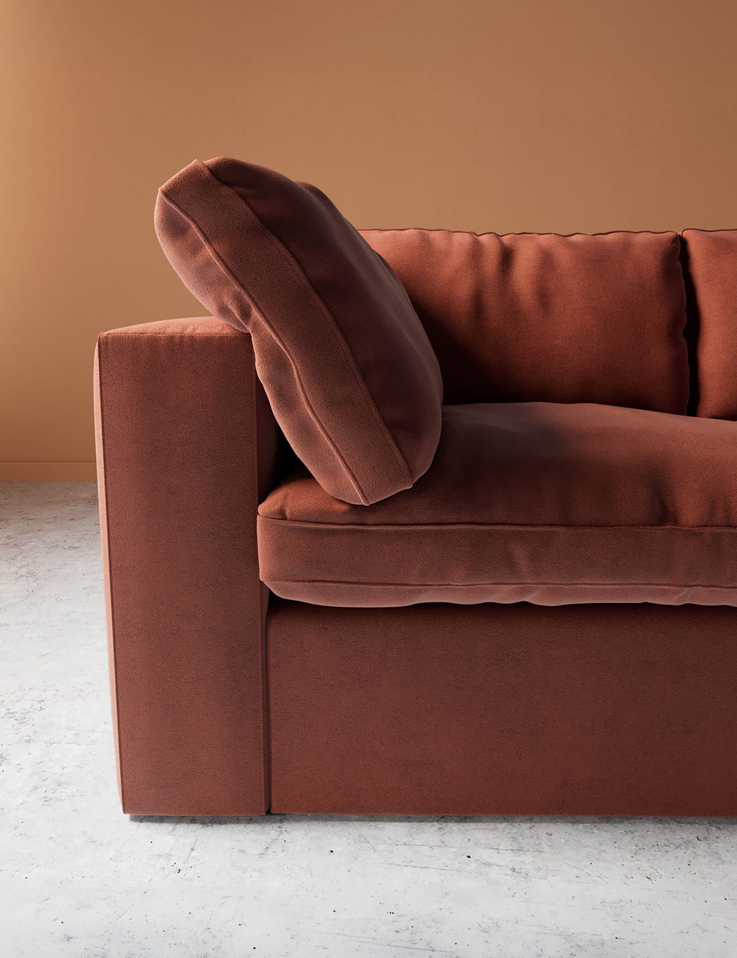 Velvet 2 Seater Sofa 2 of 6