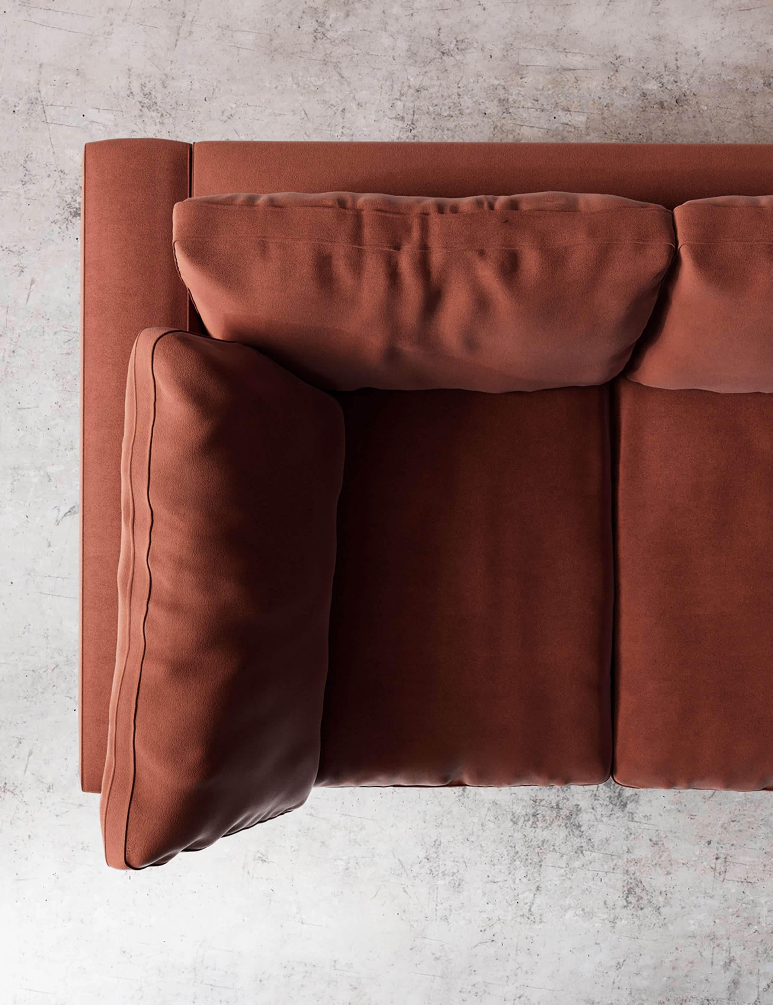 Velvet 2 Seater Sofa 3 of 6