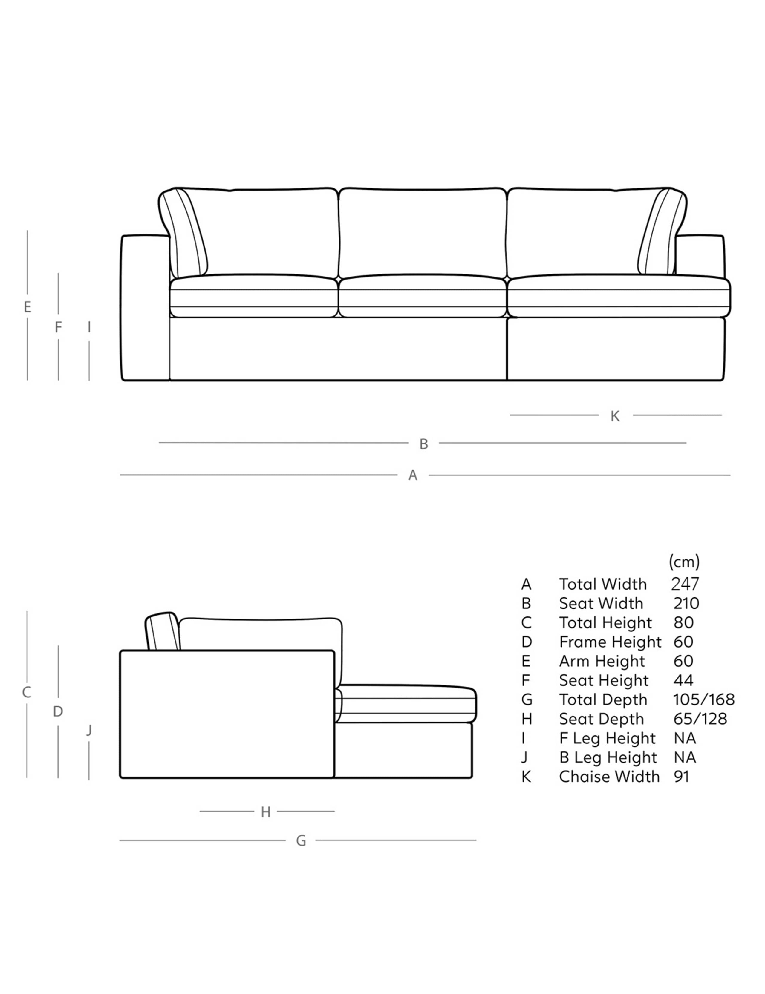 Easy Velvet Right Corner Sofa 6 of 6