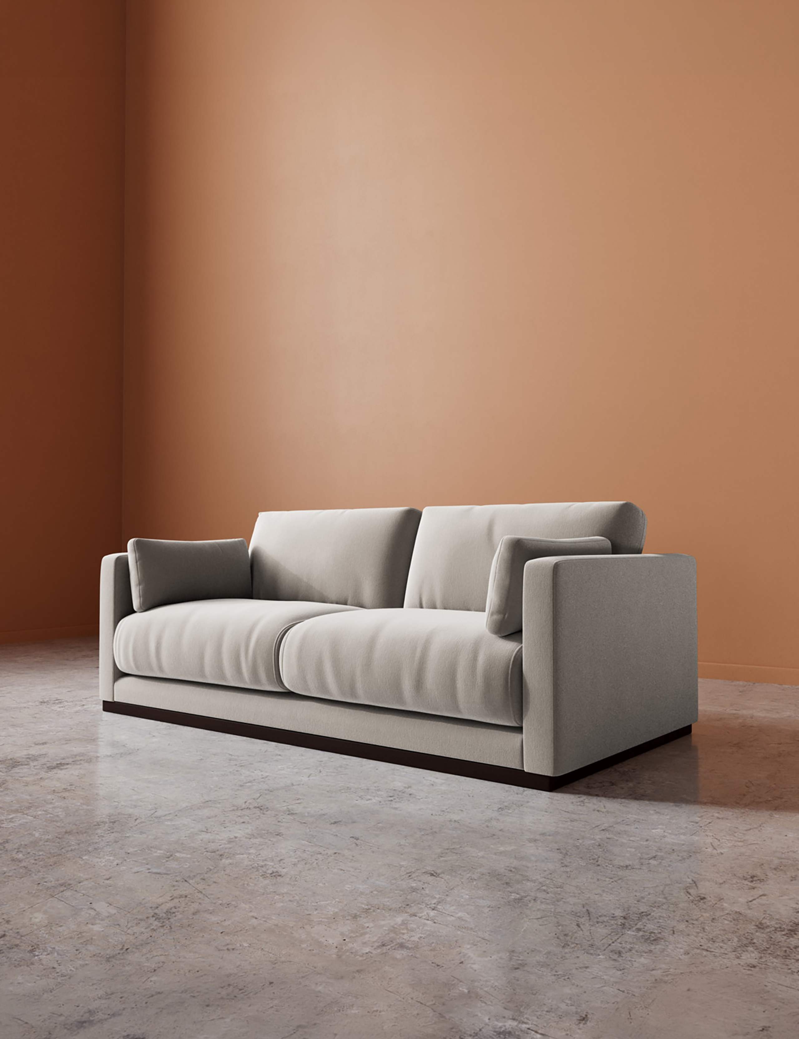 Crushed Velvet 2 Seater Sofa 5 of 6