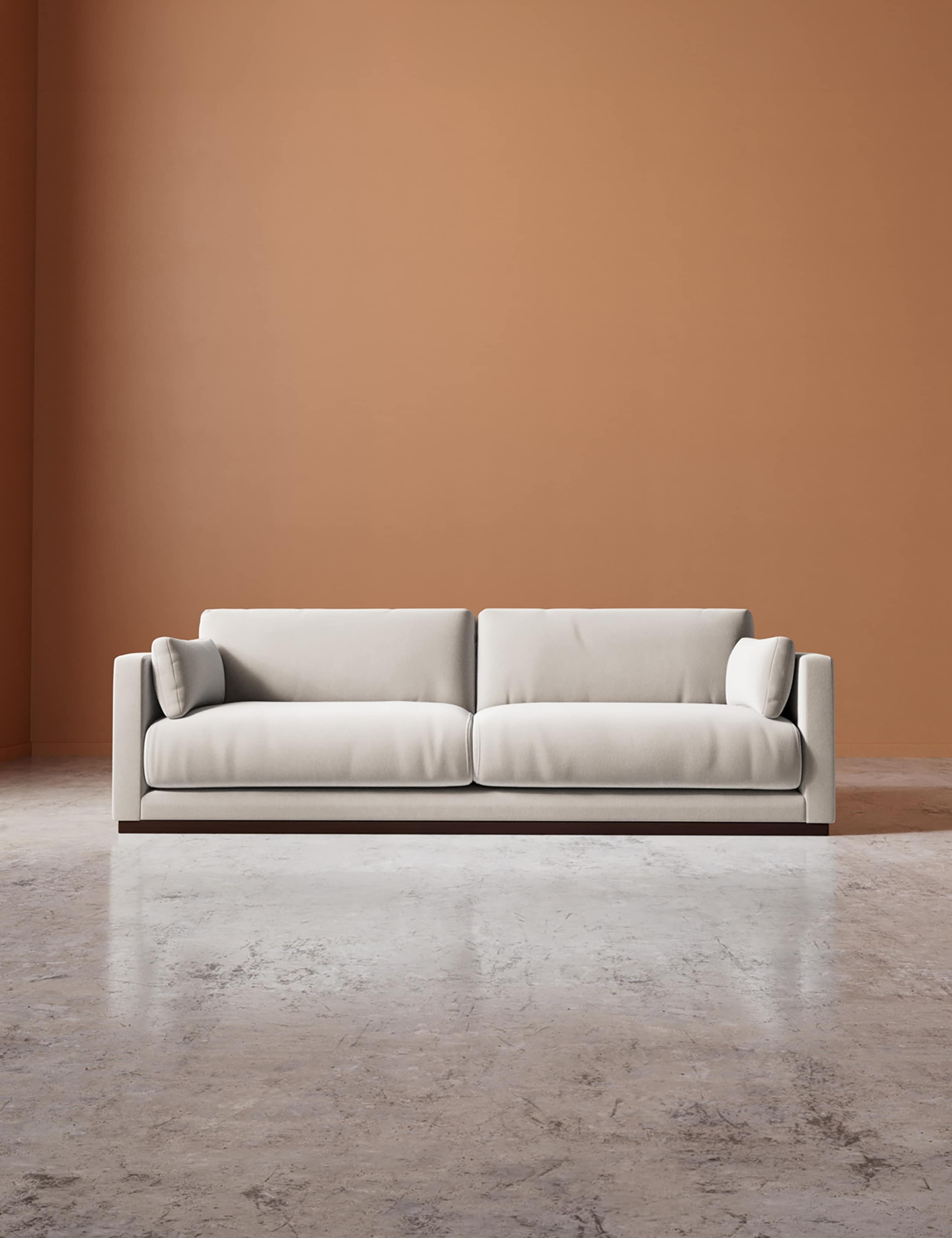 Crushed Velvet 3 Seater Sofa 1 of 6