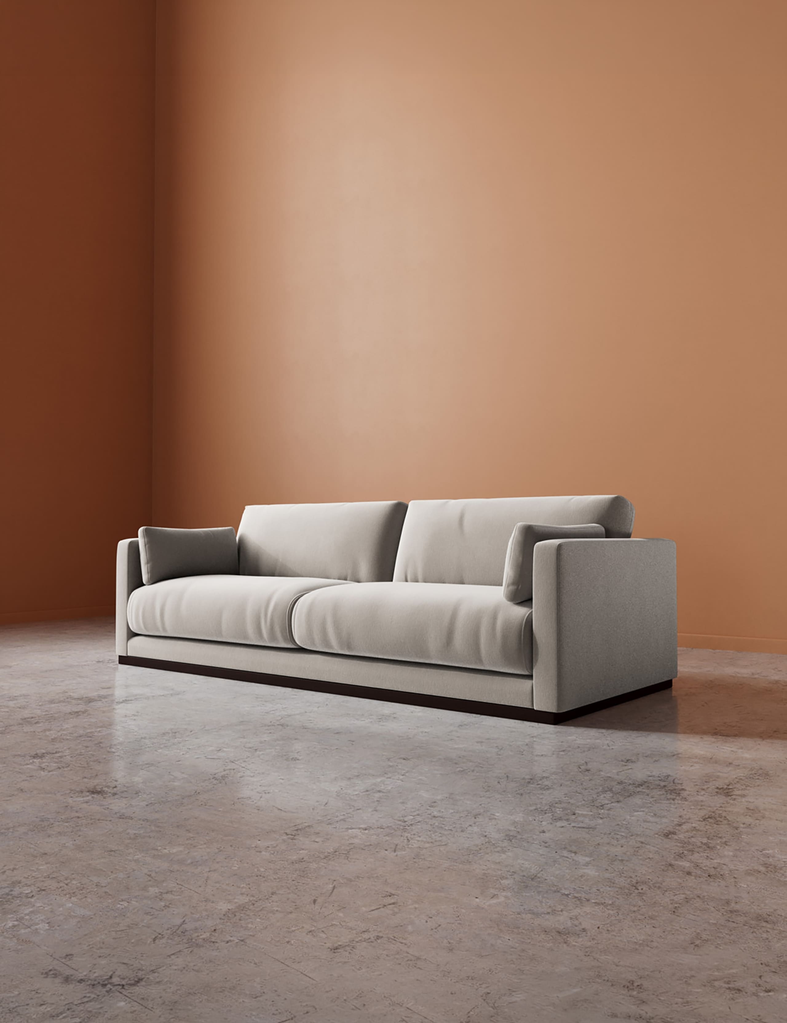 Crushed Velvet 3 Seater Sofa 5 of 6