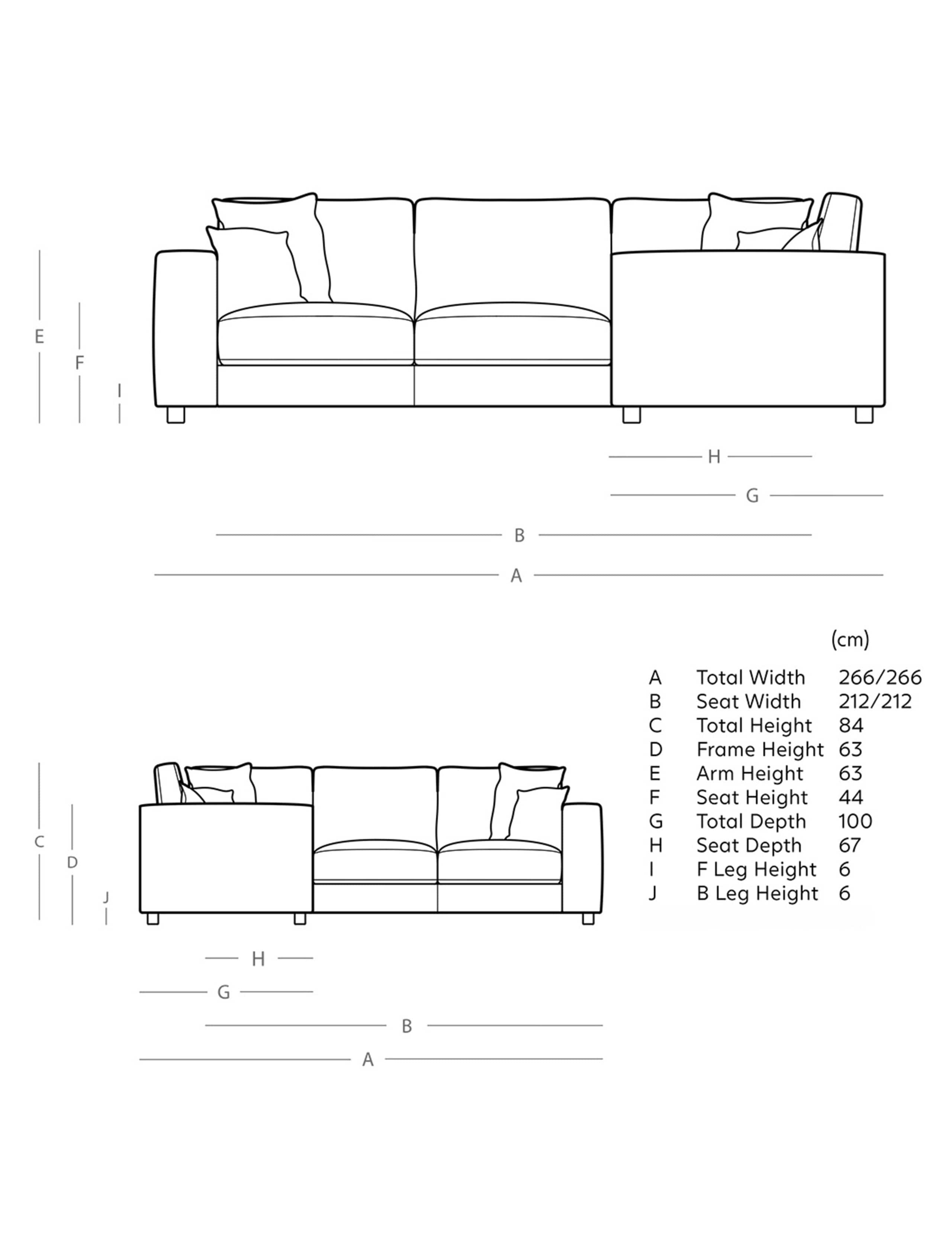 Easy Velvet Corner Sofa 6 of 6