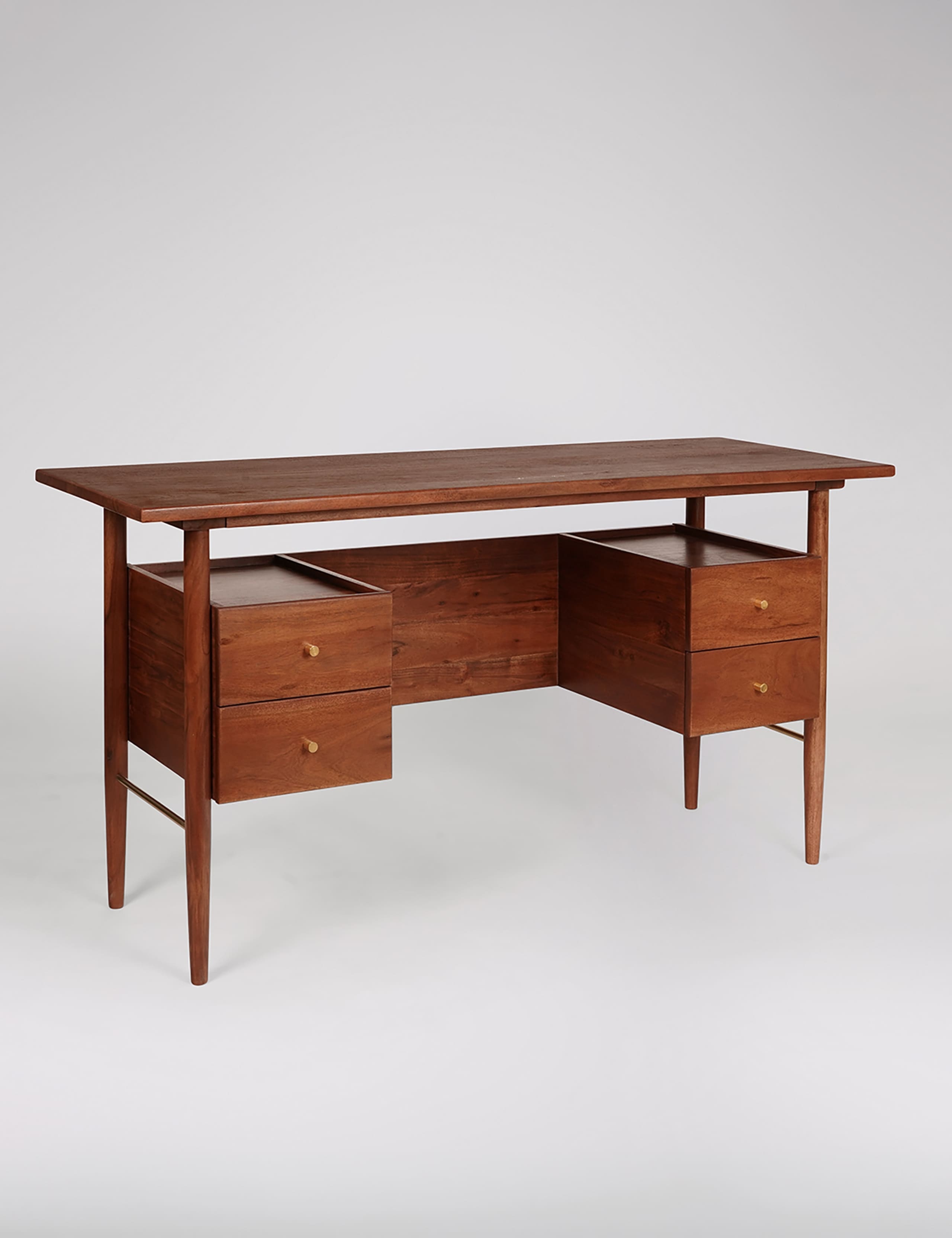 Hewinson Acacia Wood Desk 2 of 5