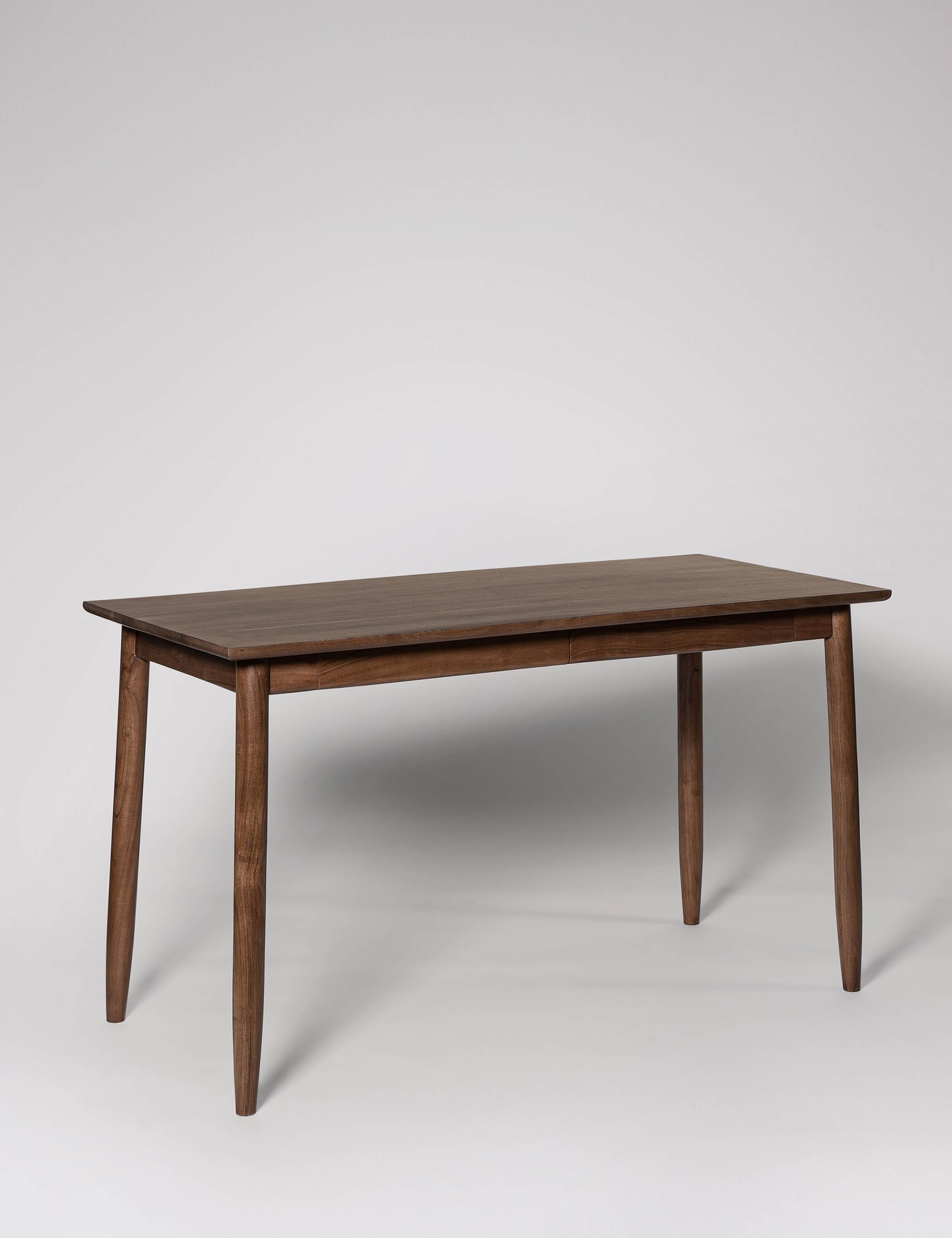 Maltby Acacia Wood 2 Drawer Desk 2 of 5