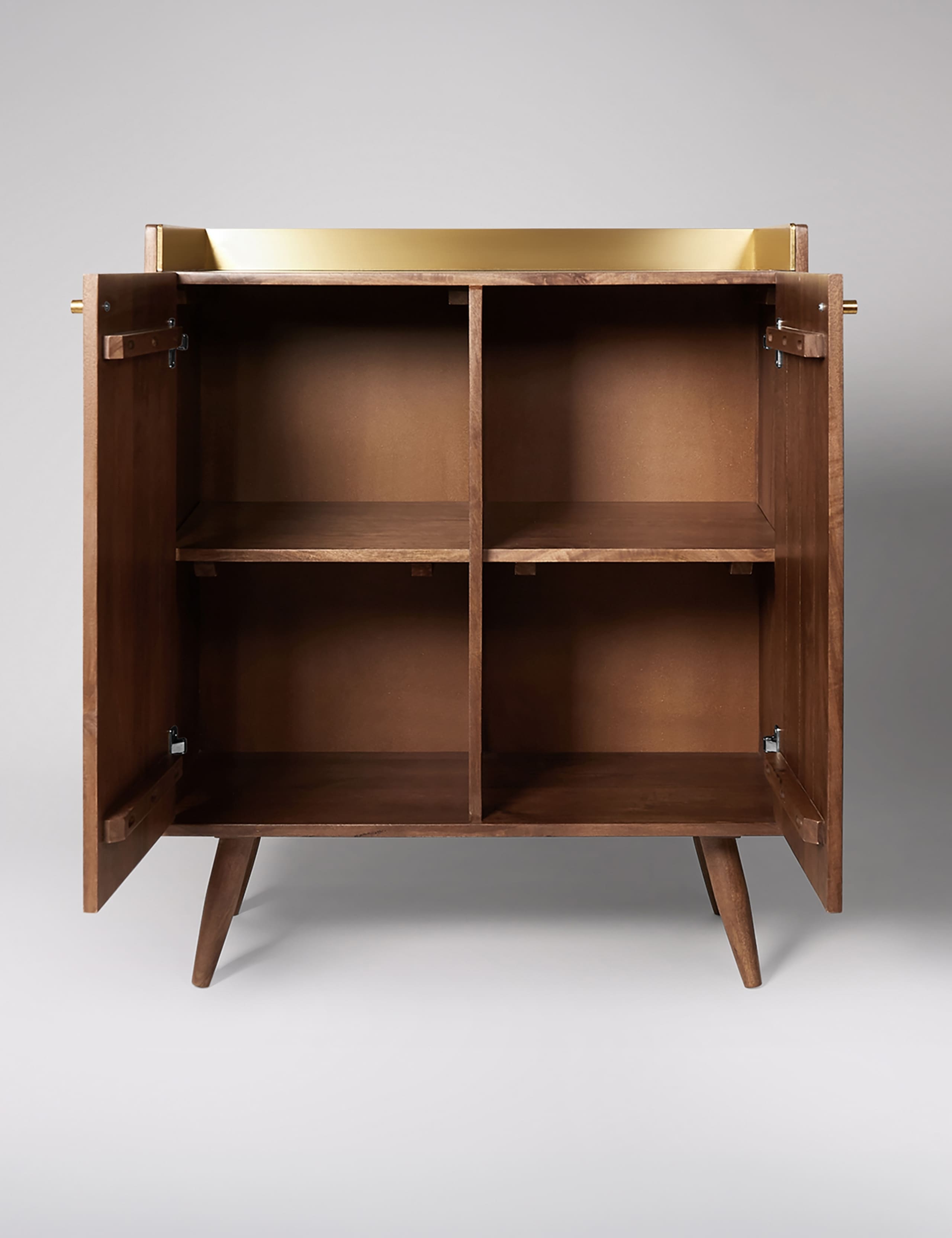 Fresco Mango Wood 2 Door Cabinet 2 of 5