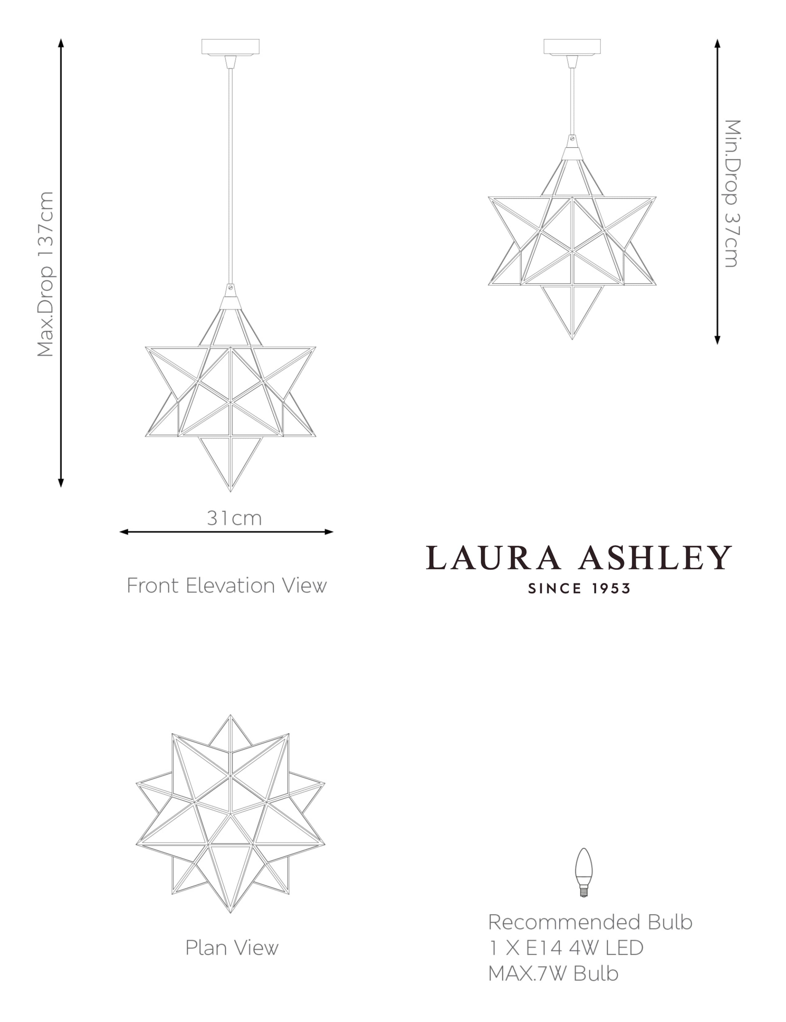 Star Small Pendant Light 3 of 3