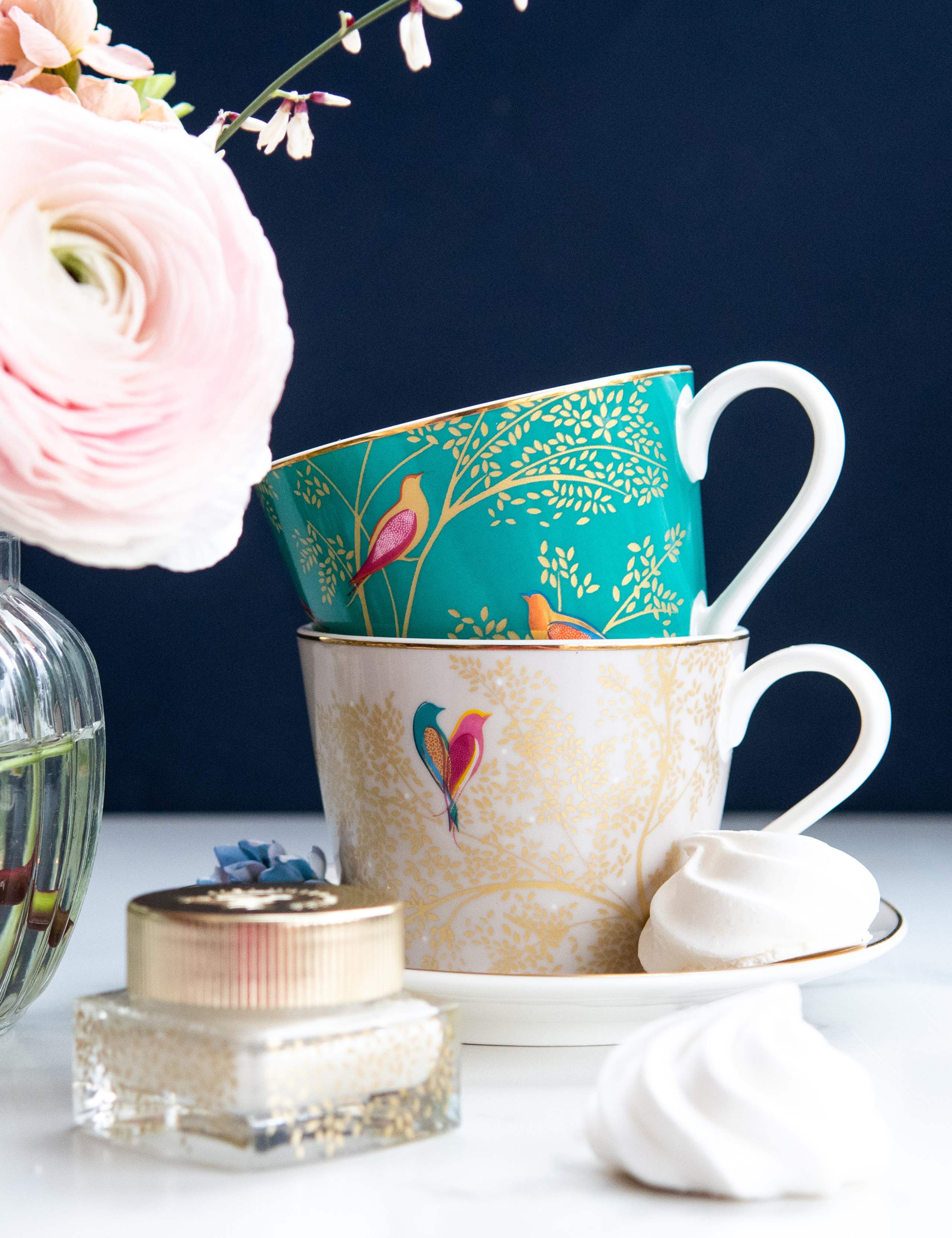 Green Bird Cup & Saucer 4 of 4