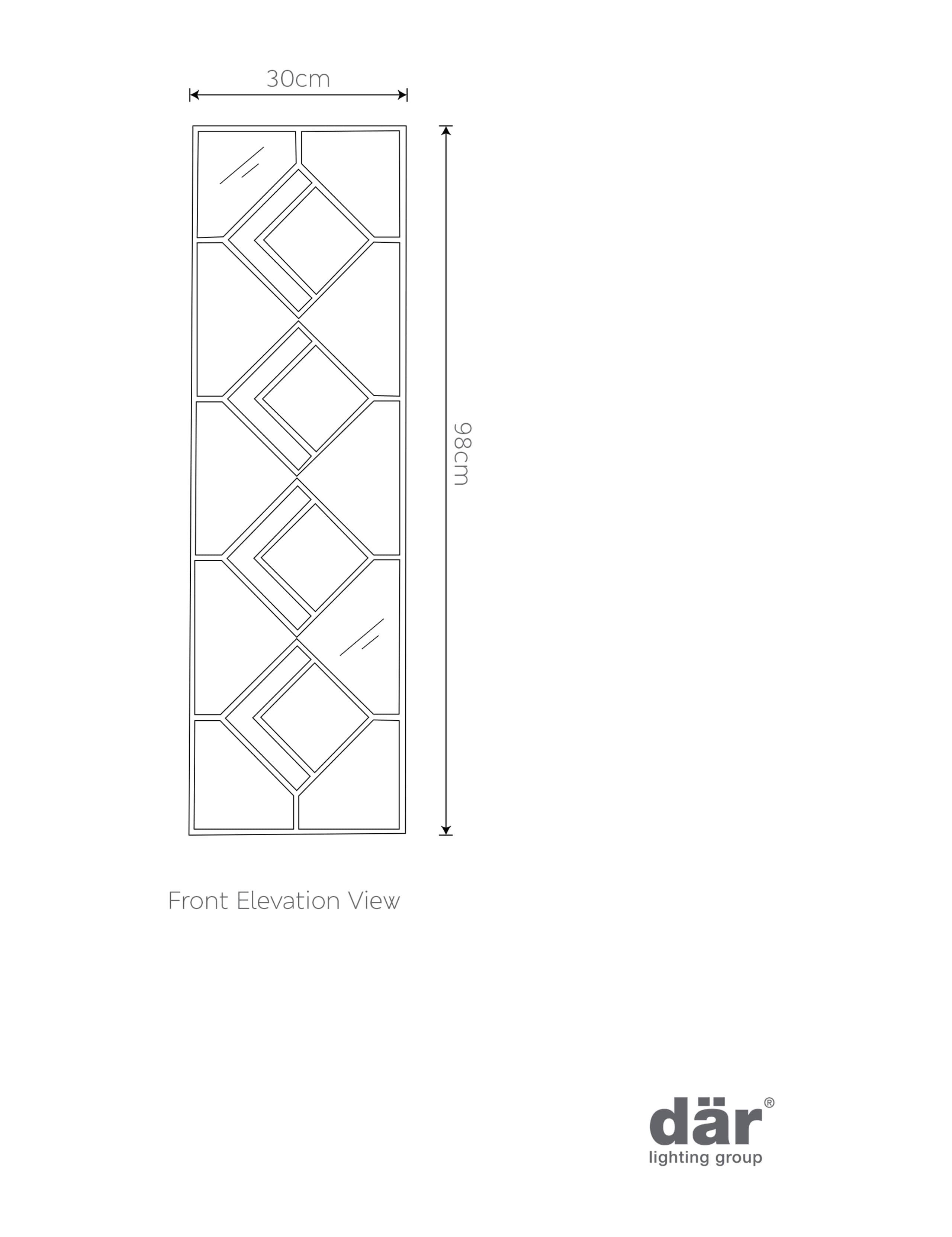 Kipton Rectangular Hanging Wall Mirror 4 of 4