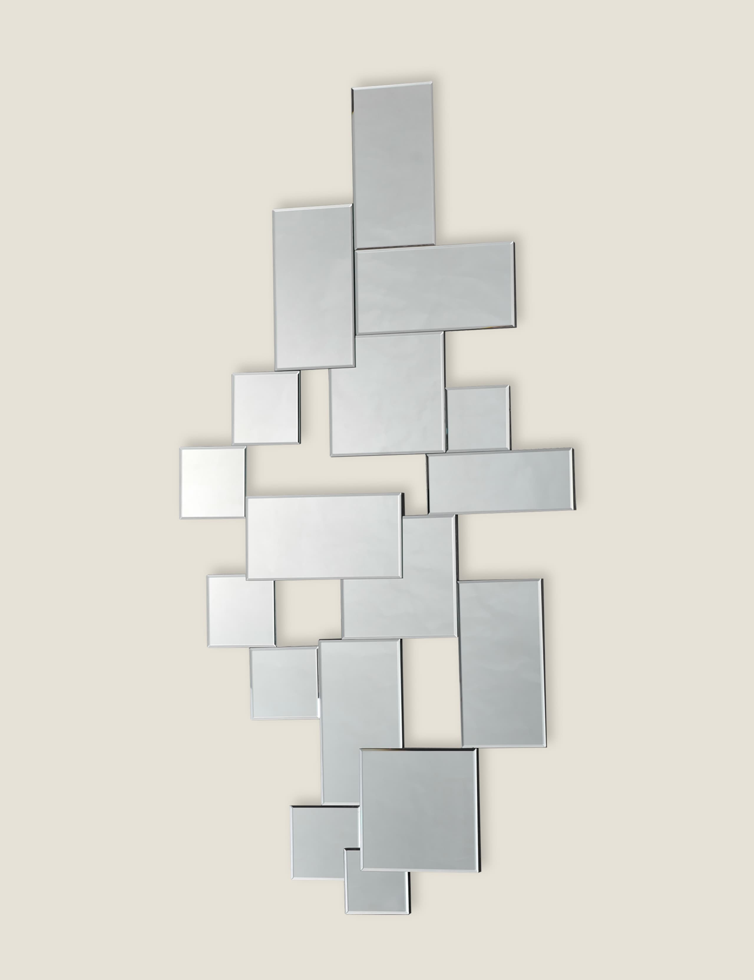 Block Wall Mirror 1 of 4