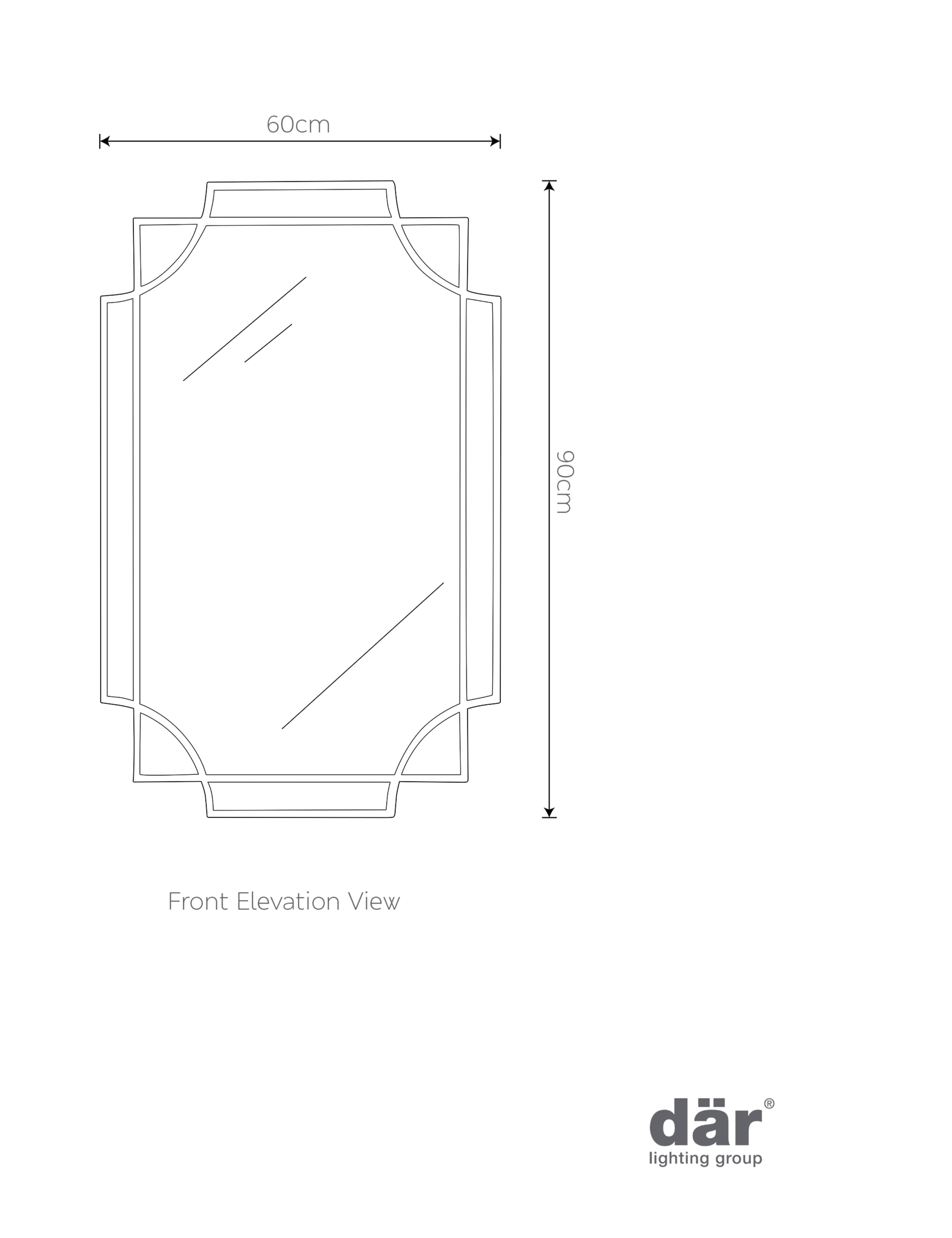 Guapo Rectangular Wall Mirror 4 of 4