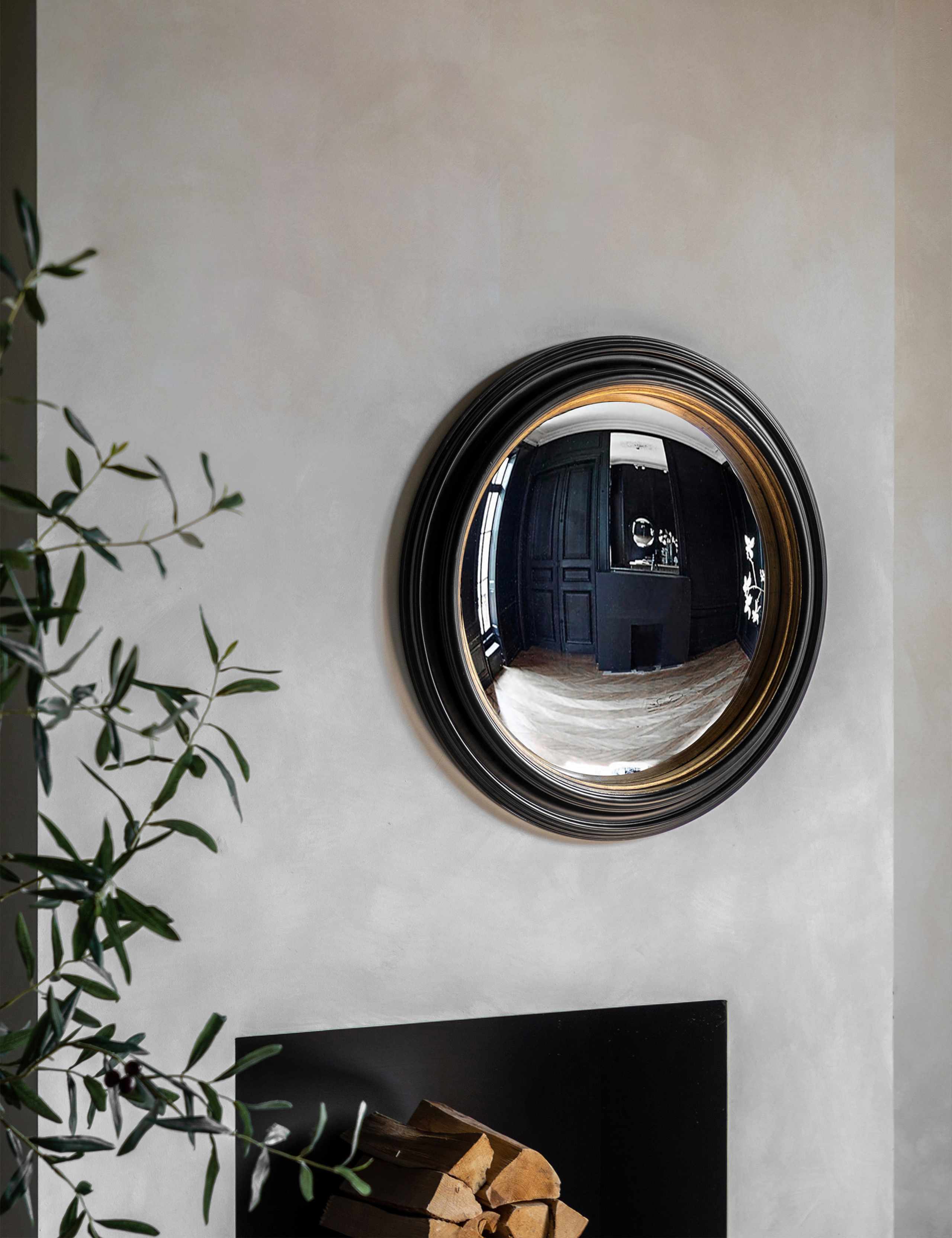 Rockbourne Convex Round Wall Mirror 2 of 2
