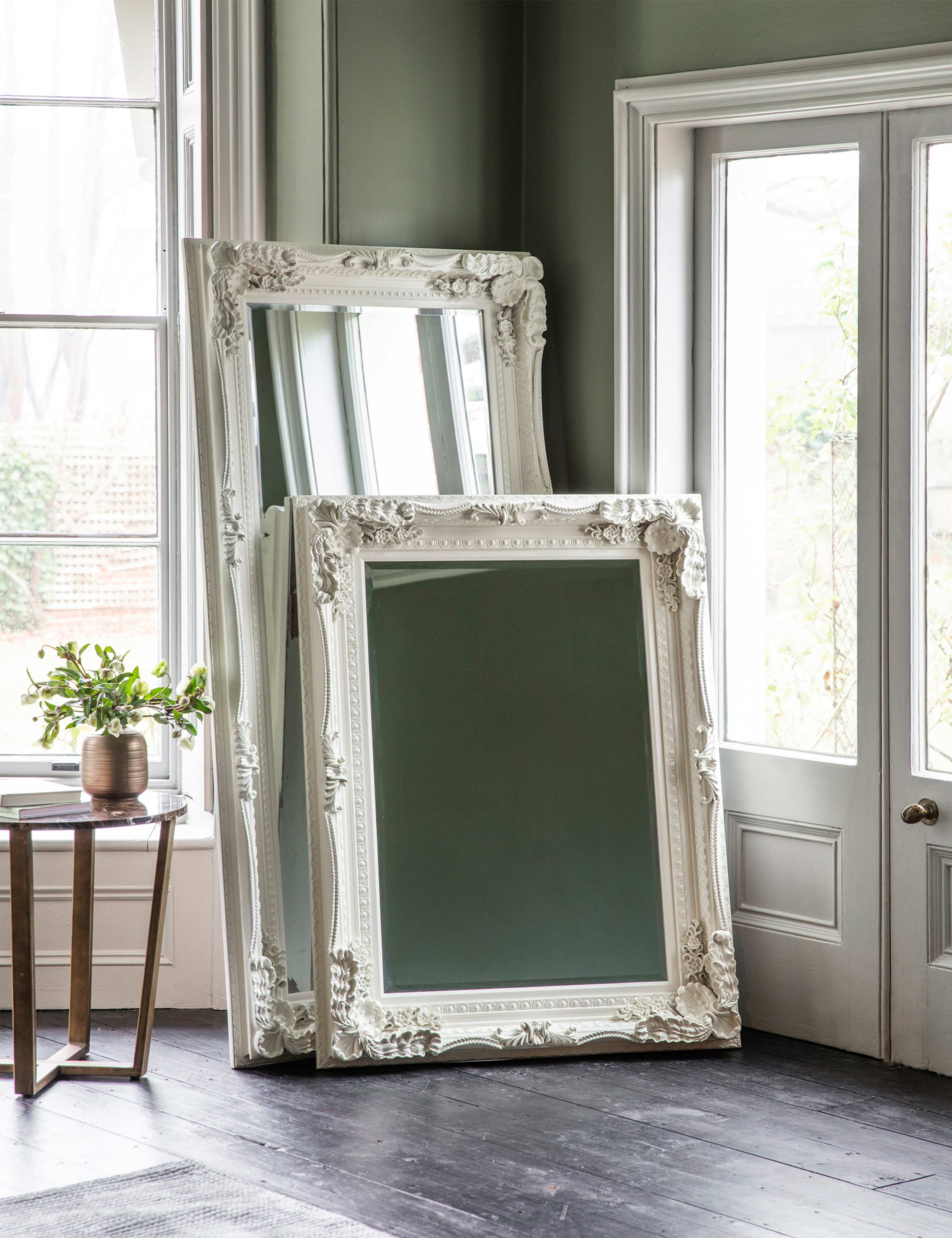 Carved Louis Extra Large Wall Mirror 2 of 5