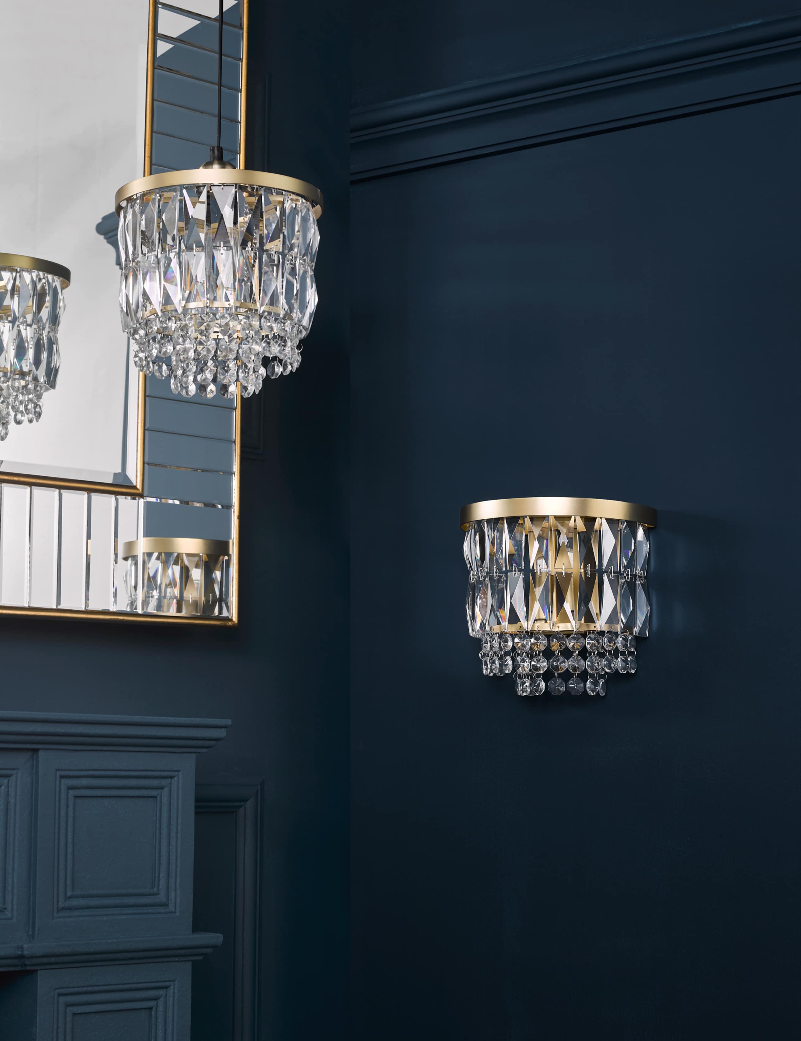 Rhosill Crystal Wall Light 3 of 6