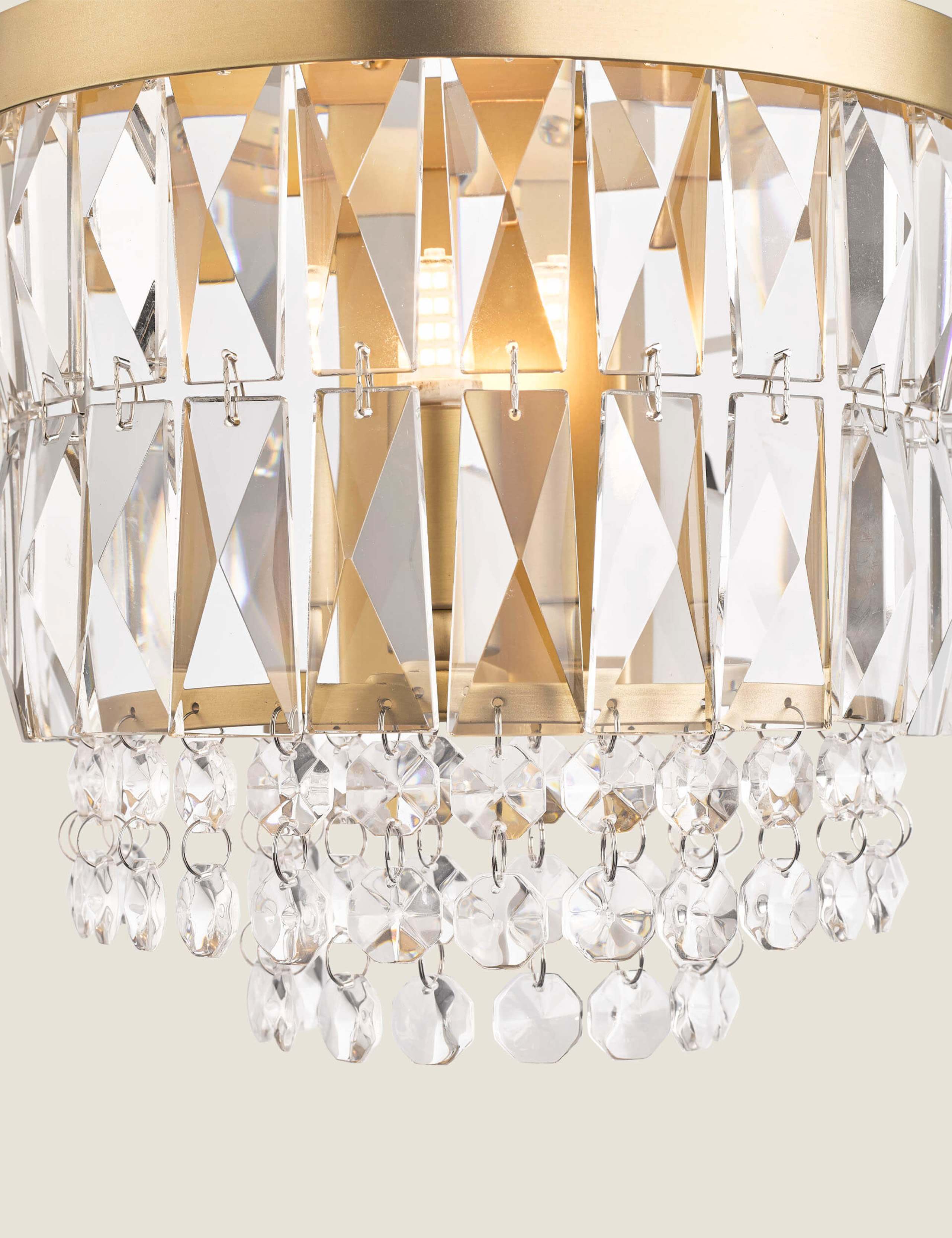 Rhosill Crystal Wall Light 4 of 6