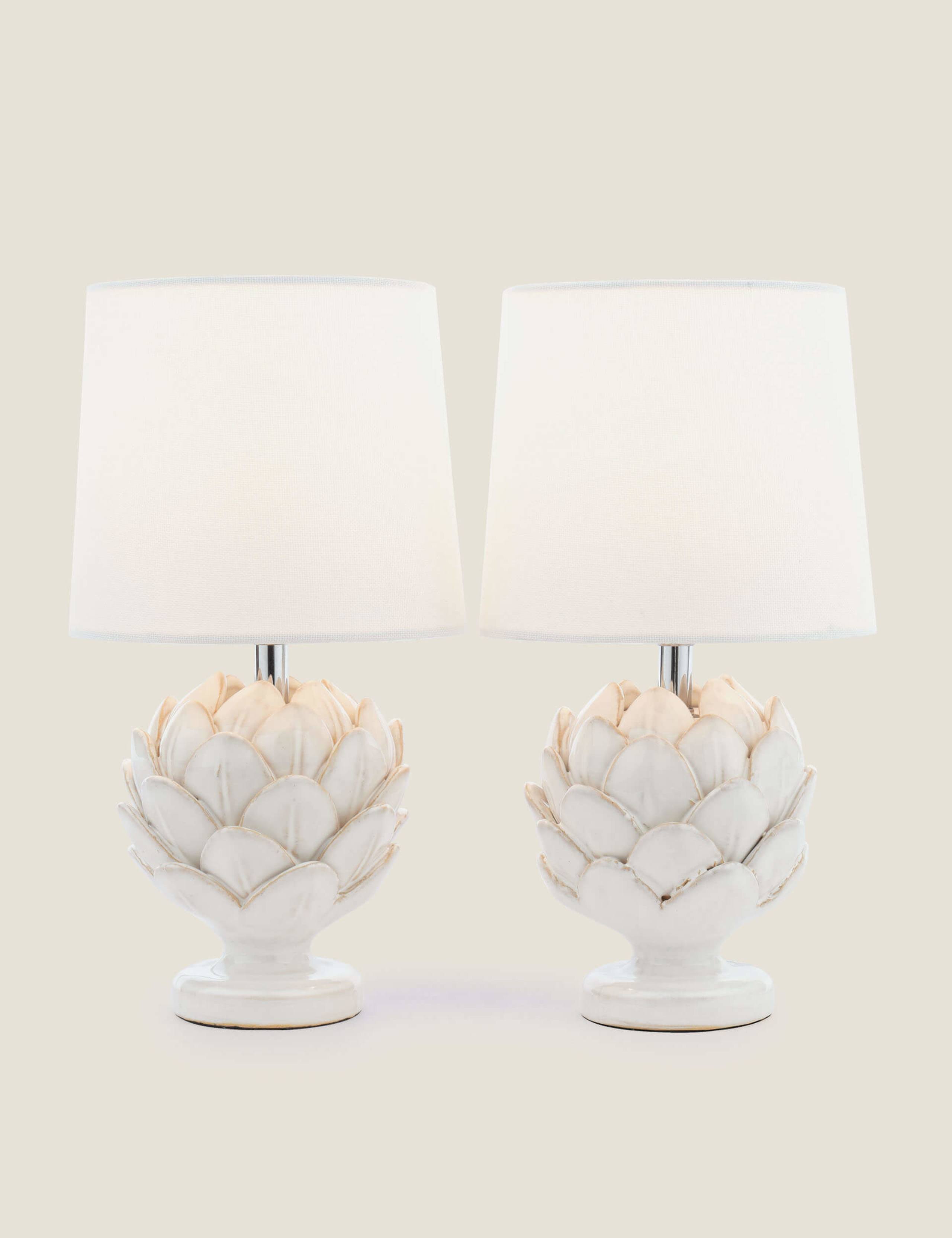 Set of 2 Artichoke Table Lamps 1 of 6