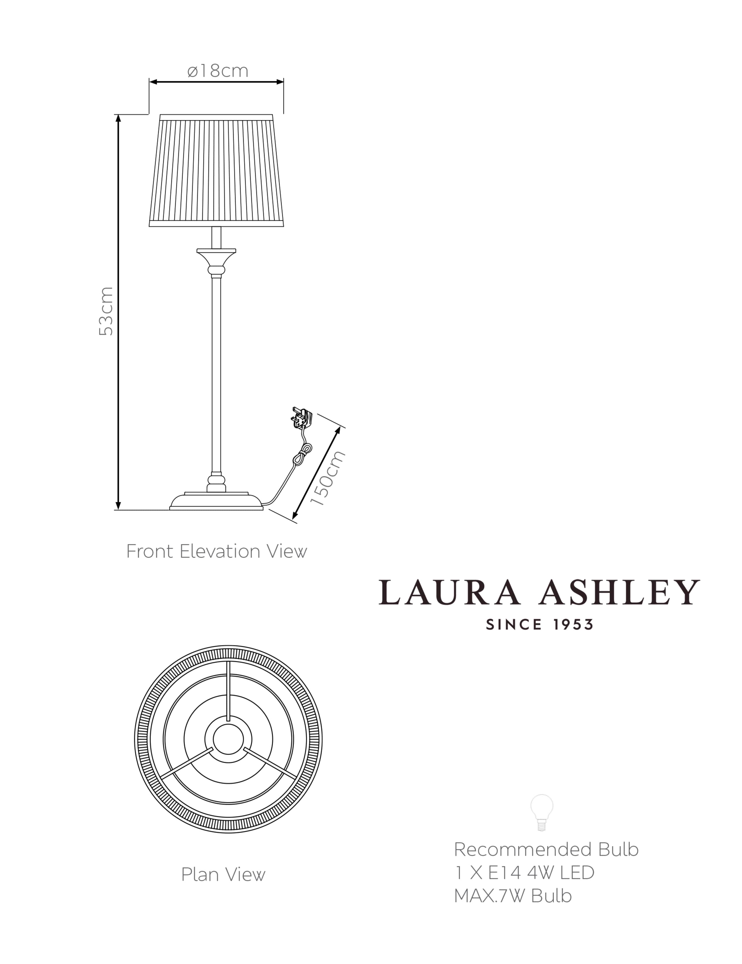 Hemsley Metal Table Lamp 4 of 4