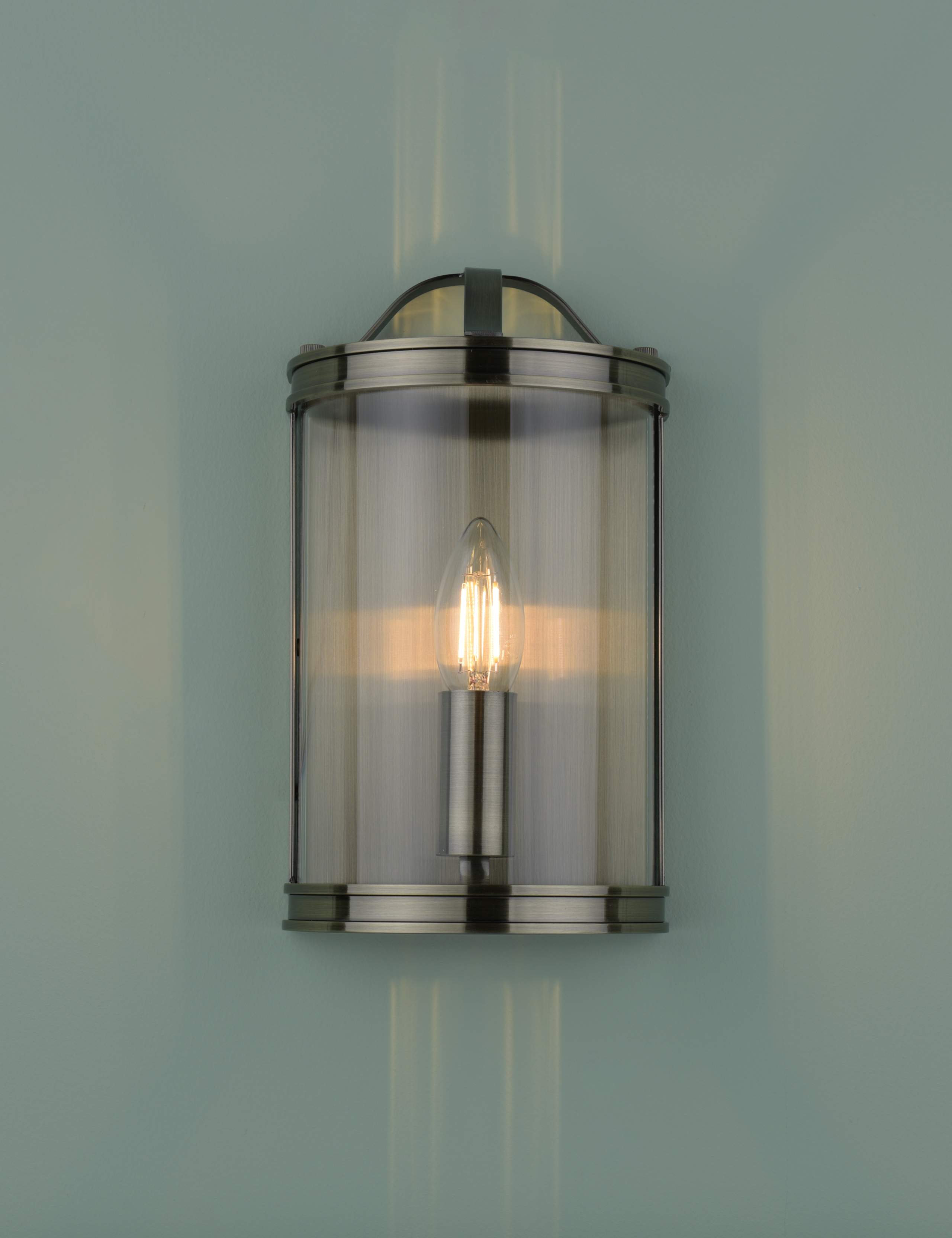 Harrington Metal Flush Wall Light 1 of 5