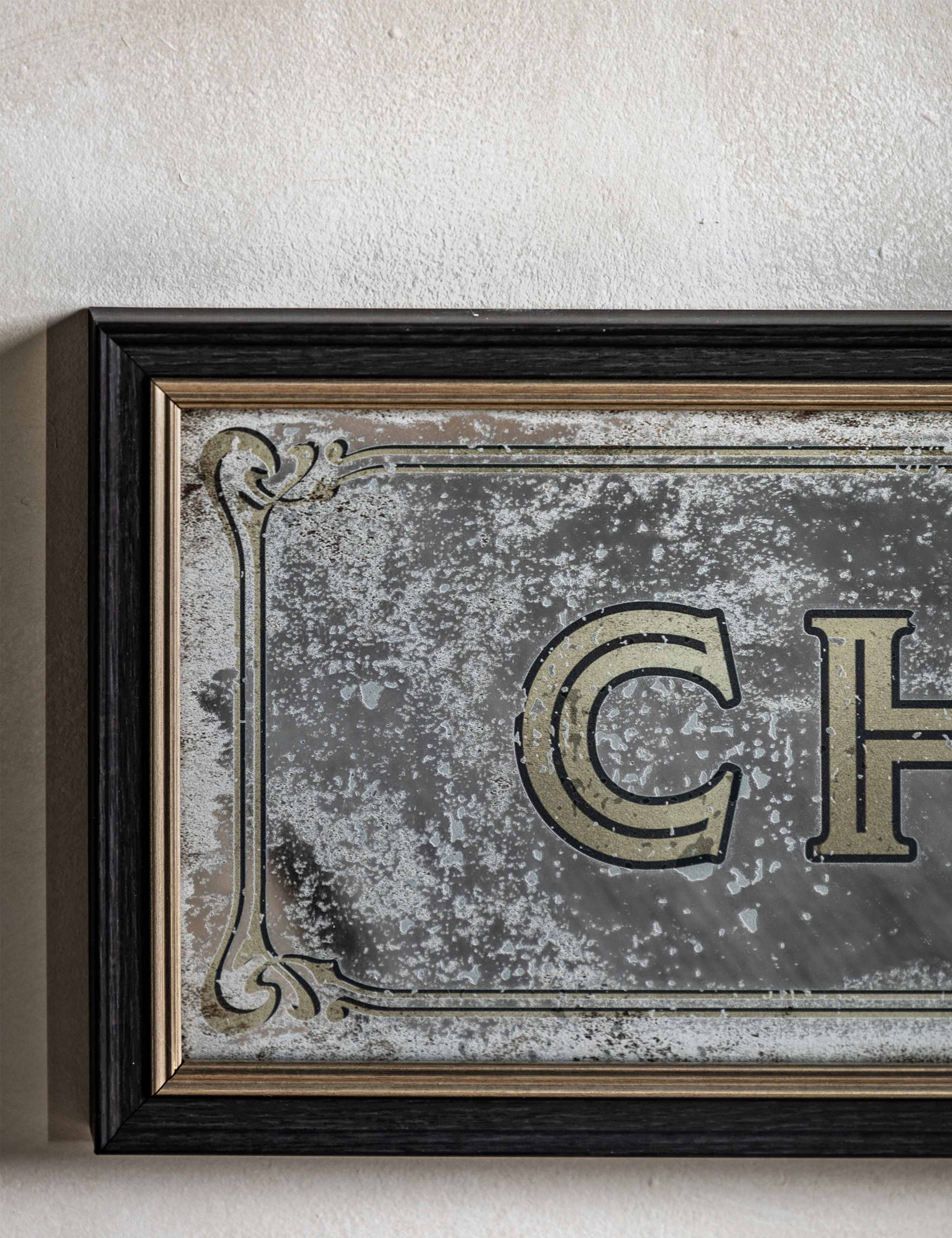 Champagne Extra Large Rectangular Mirror 2 of 2
