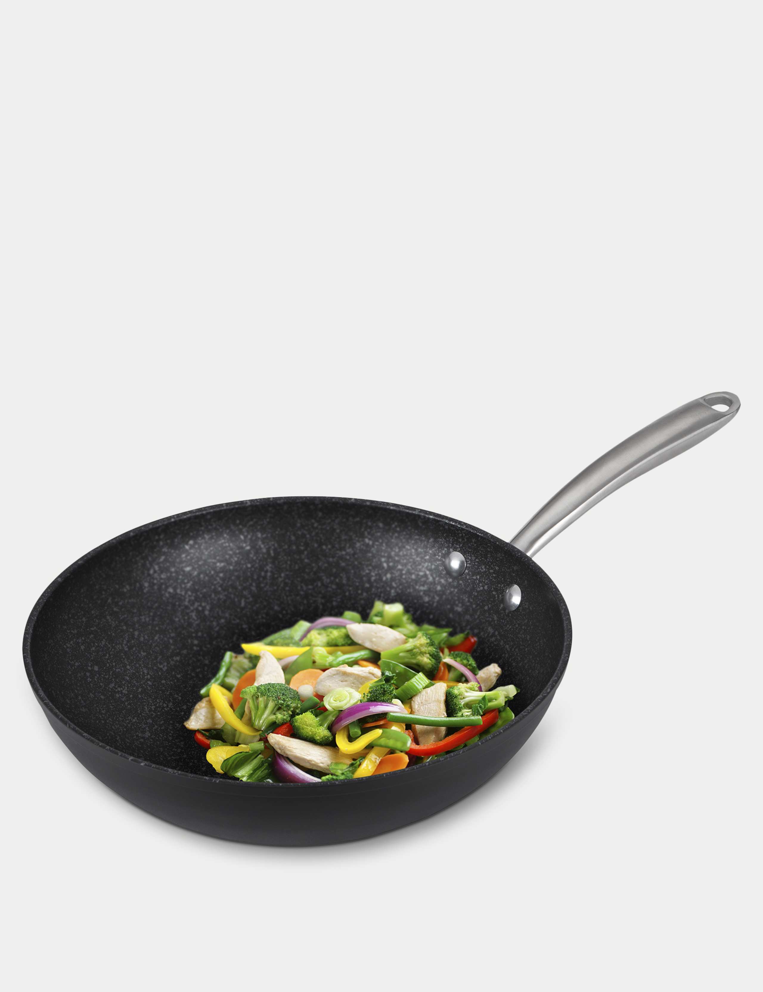 Scratch Guard 29cm Non Stick Wok 2 of 2