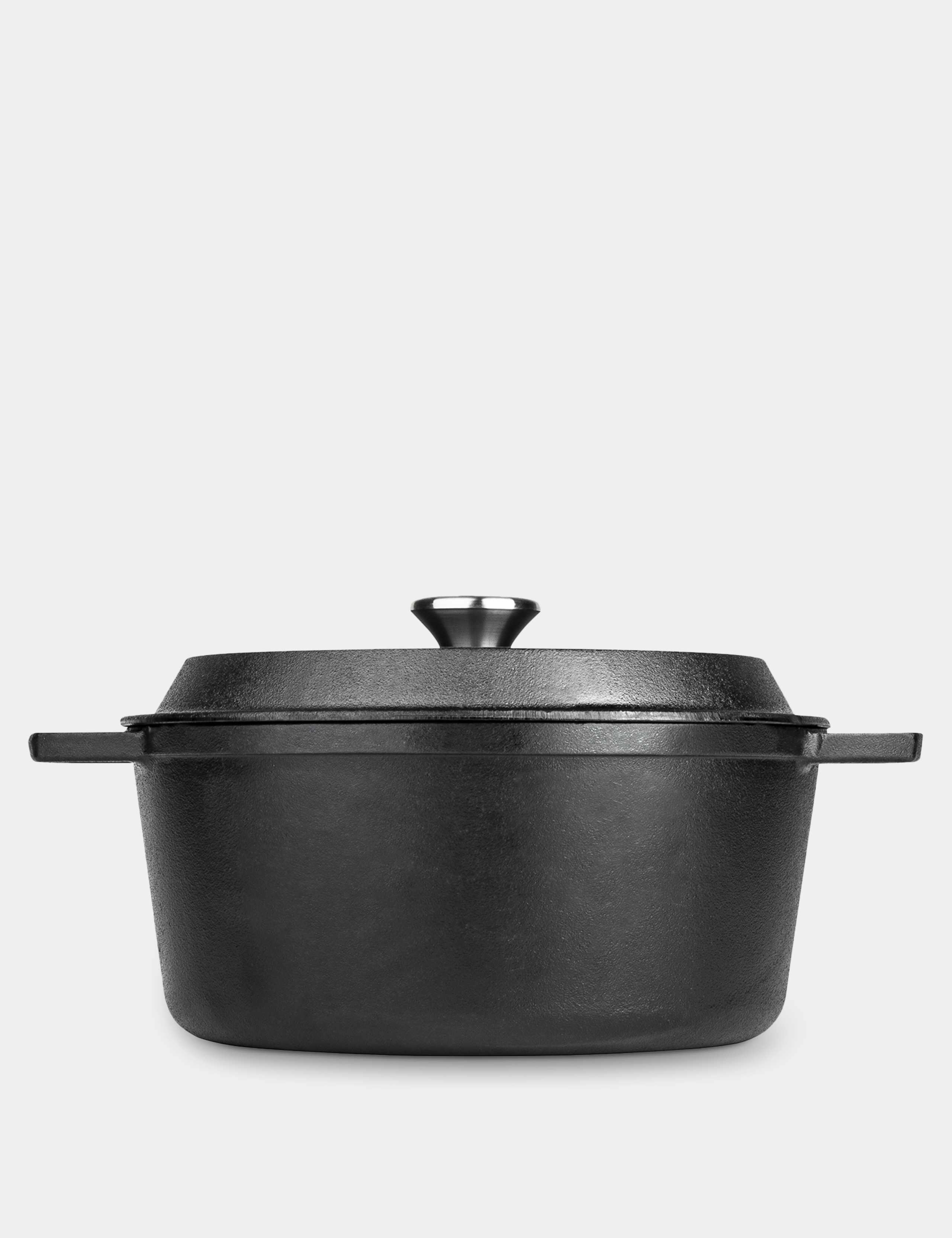 Nadiya 26cm Cast Iron Casserole Dish with Lid 1 of 8