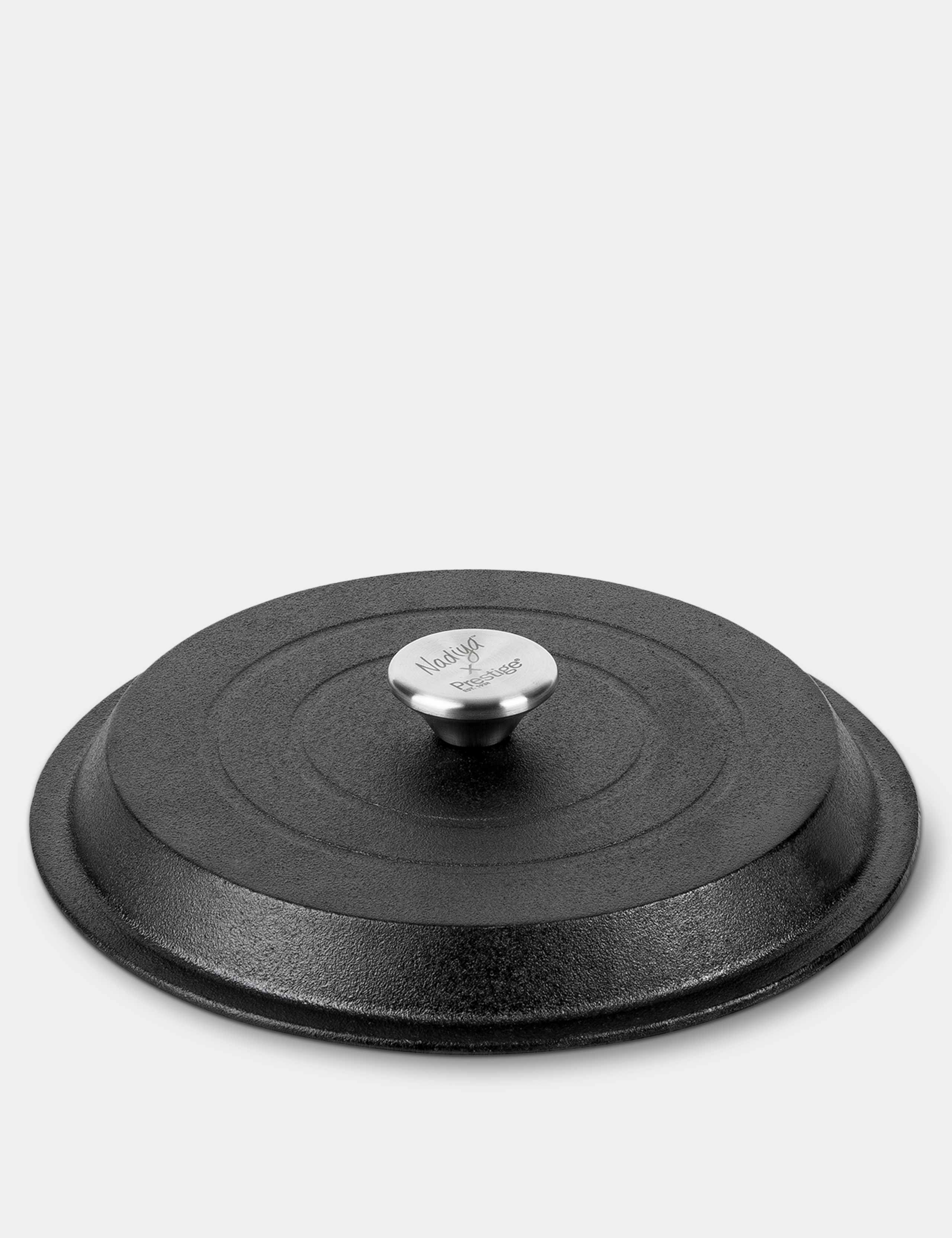 Nadiya 26cm Cast Iron Casserole Dish with Lid 6 of 8