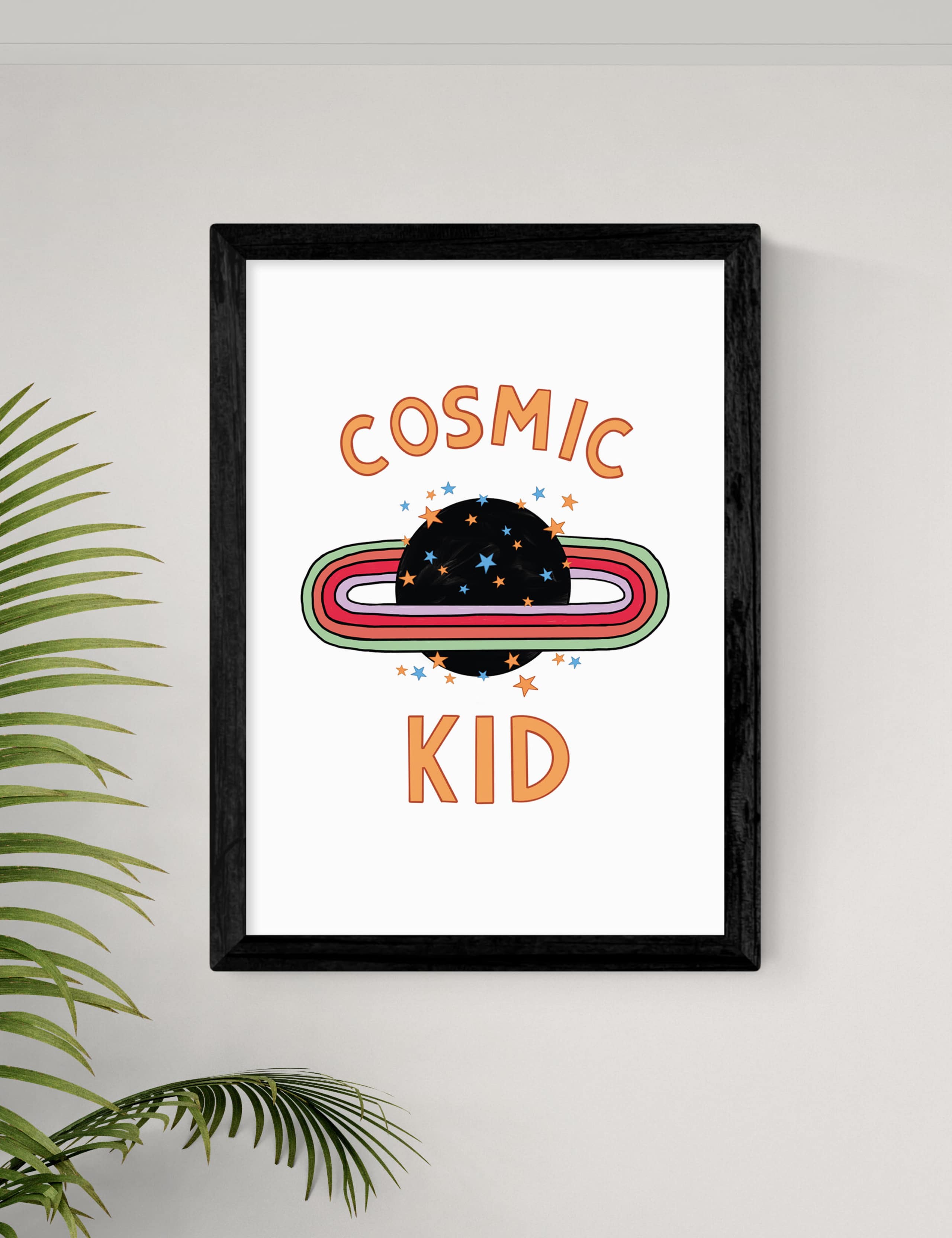 Cosmic Kid Framed Art 2 of 3