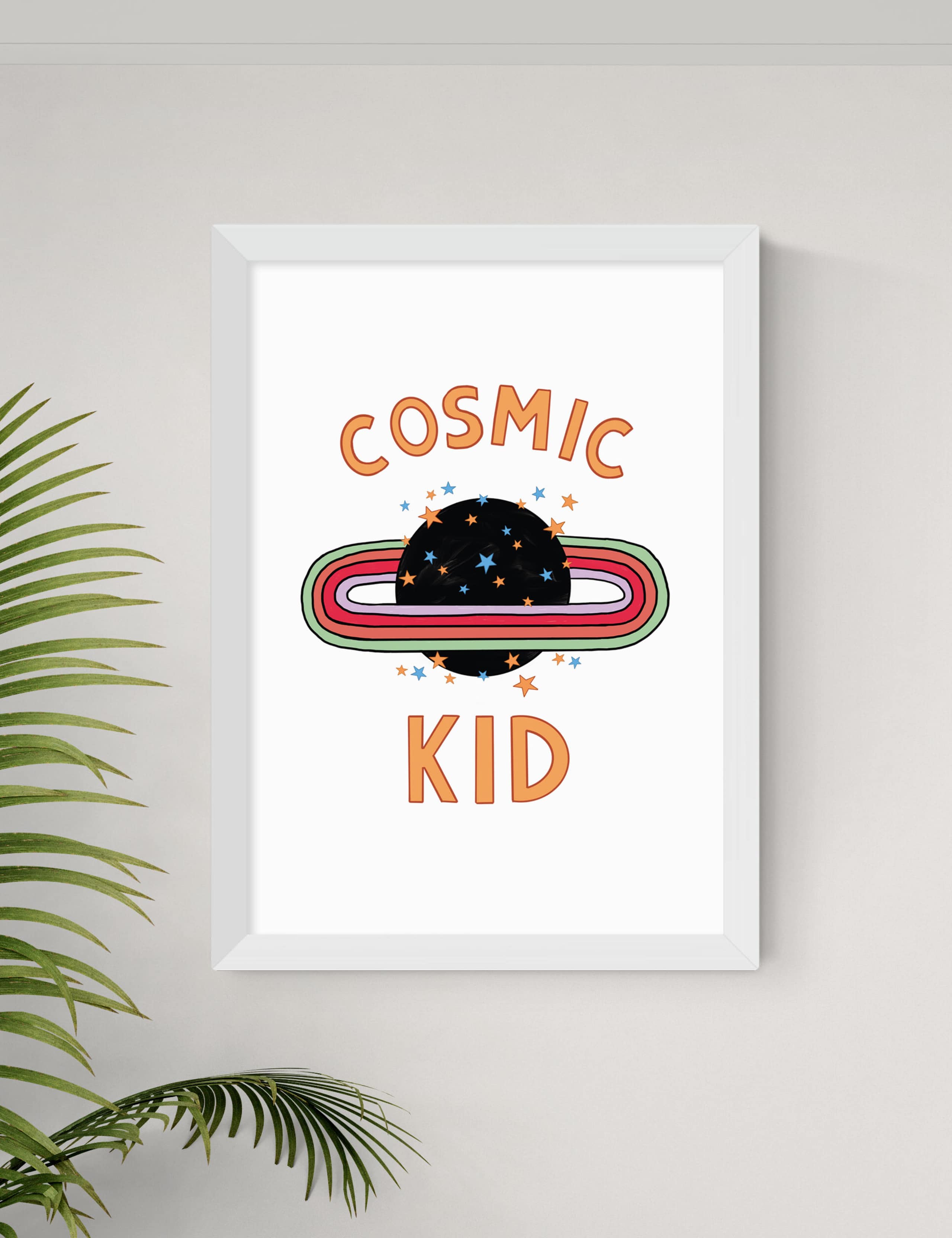 Cosmic Kid Framed Art 2 of 3