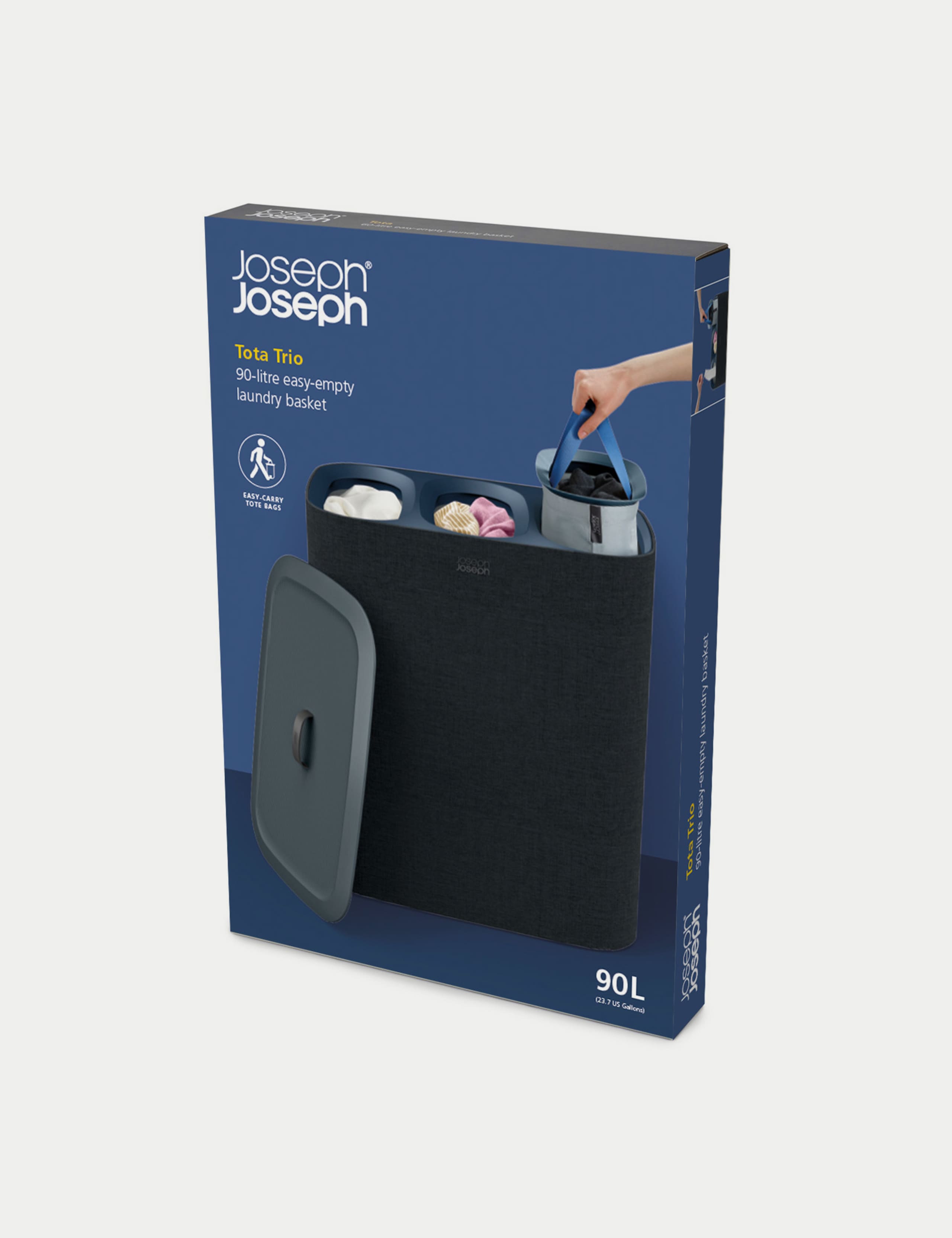 Tota Trio 90 Litre Laundry Basket 2 of 6