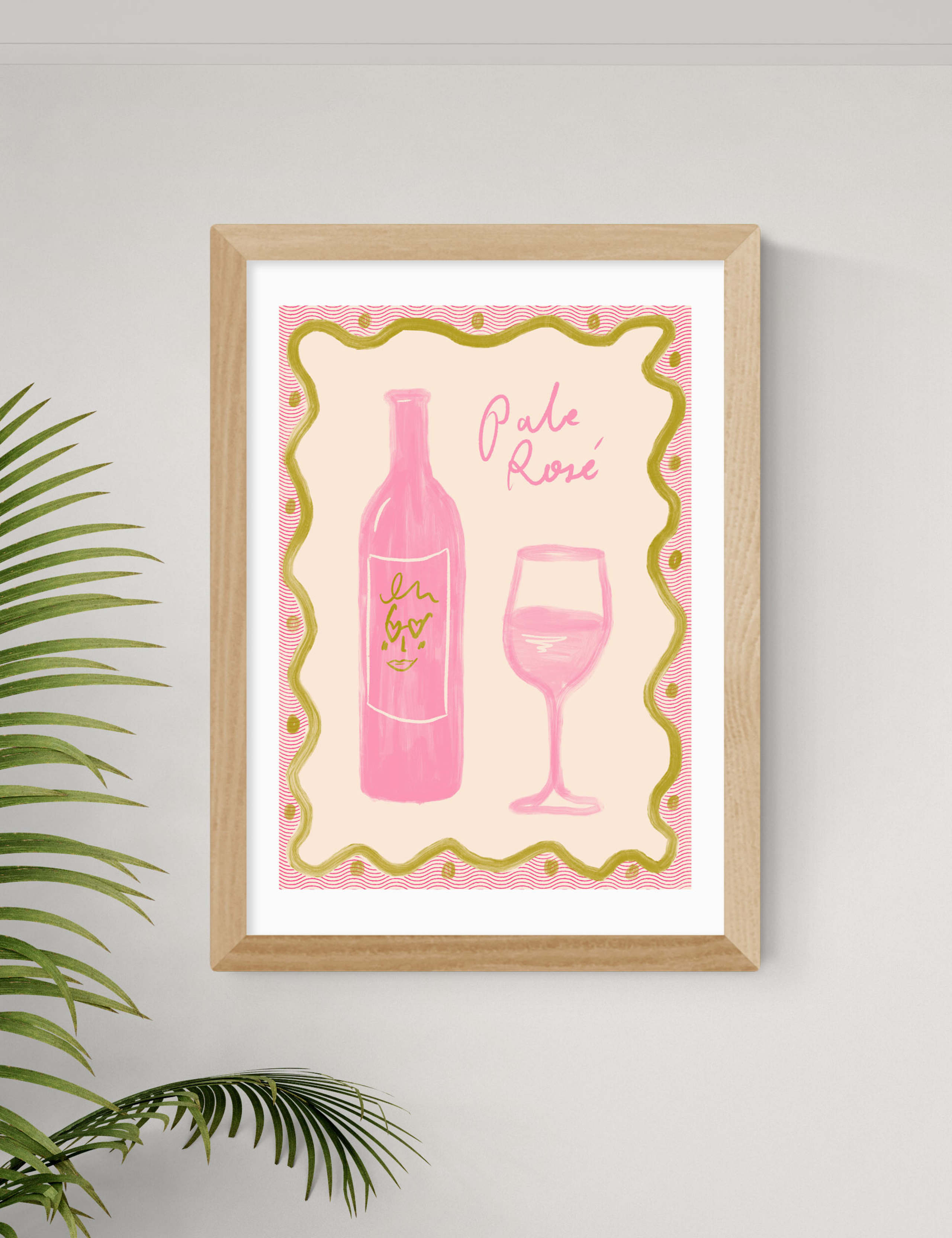 Pale Rose Framed Art 2 of 3
