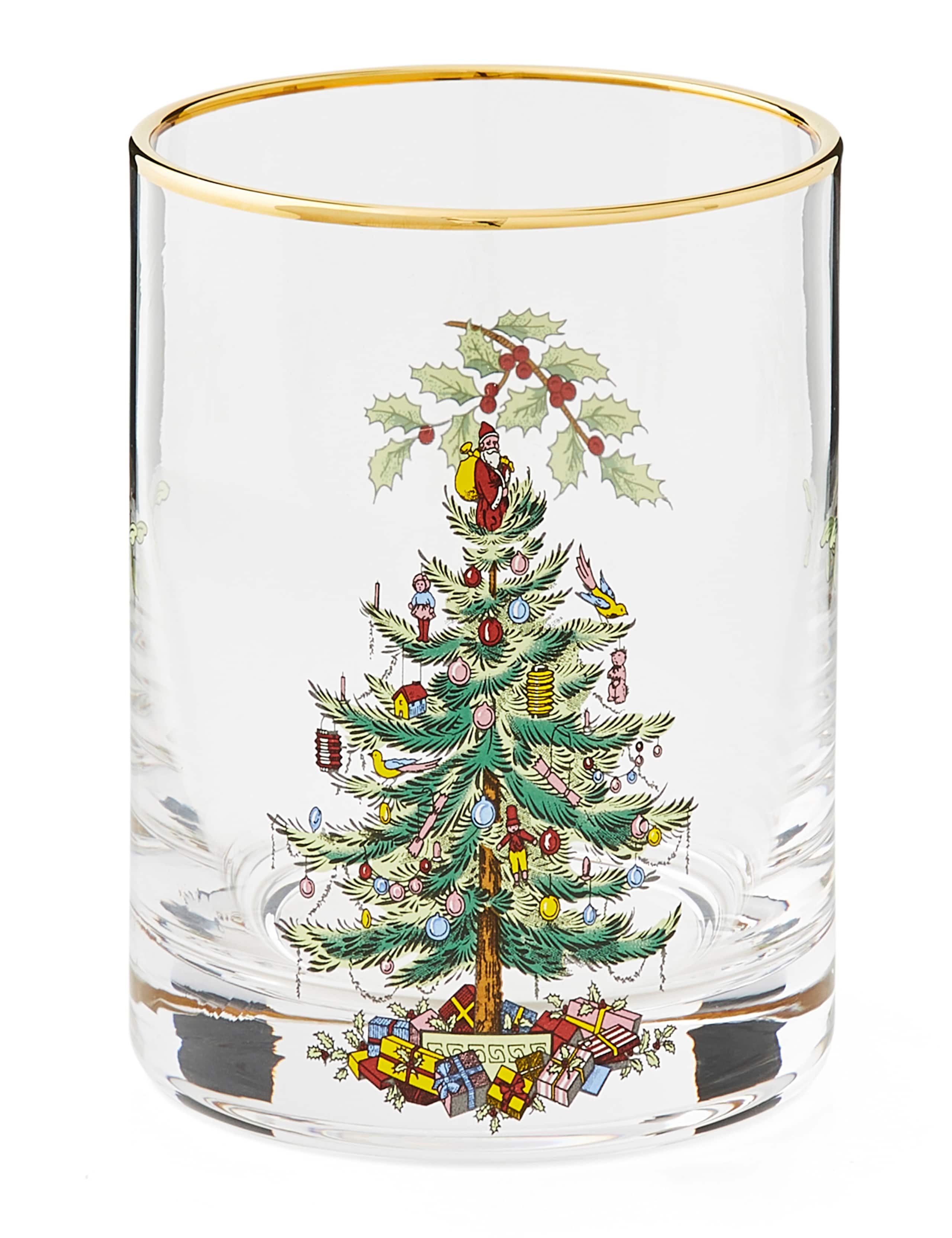 Set of 4 Christmas Tree Tumblers 3 of 8