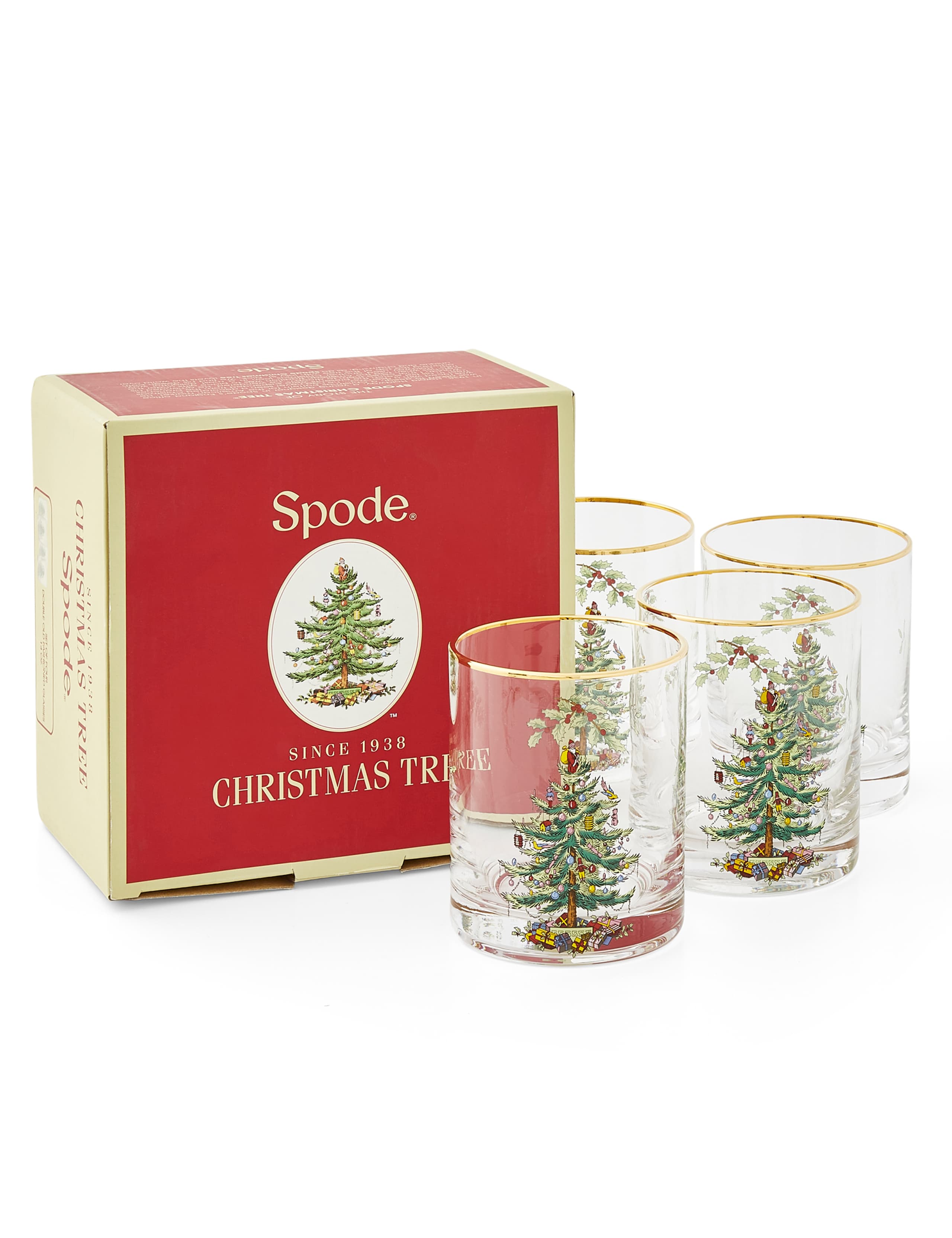 Set of 4 Christmas Tree Tumblers 7 of 8