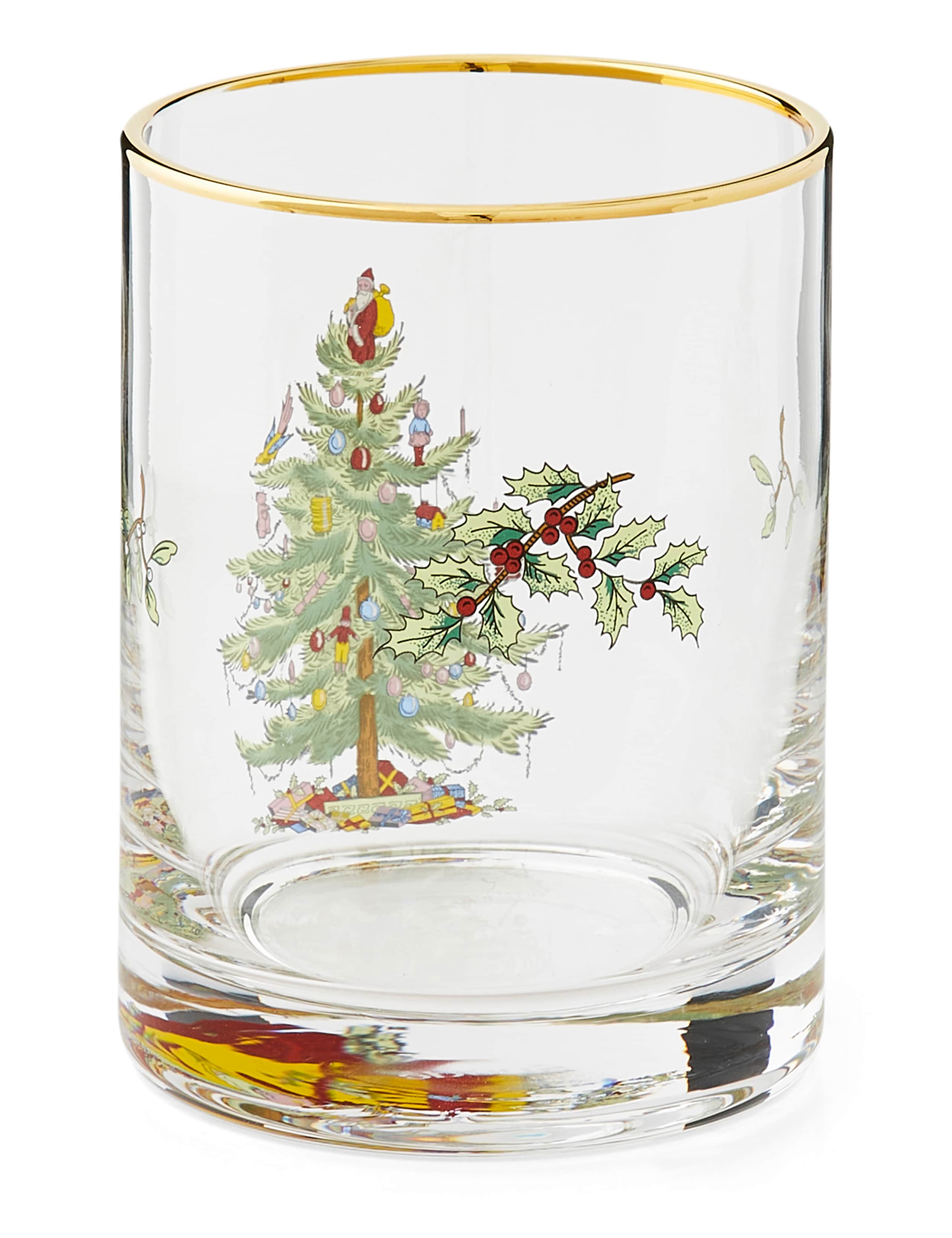 Set of 4 Christmas Tree Tumblers 8 of 8