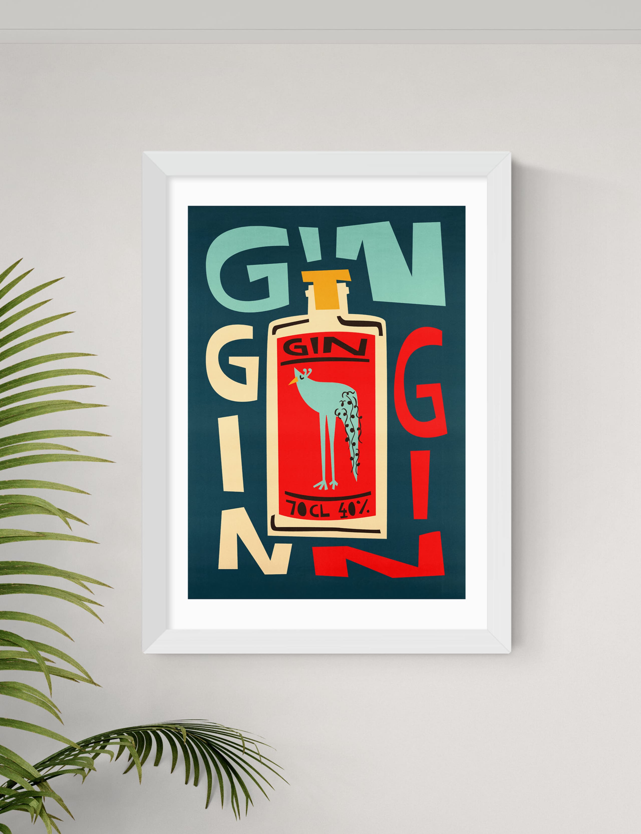 Gin Gin Gin Framed Art 2 of 3