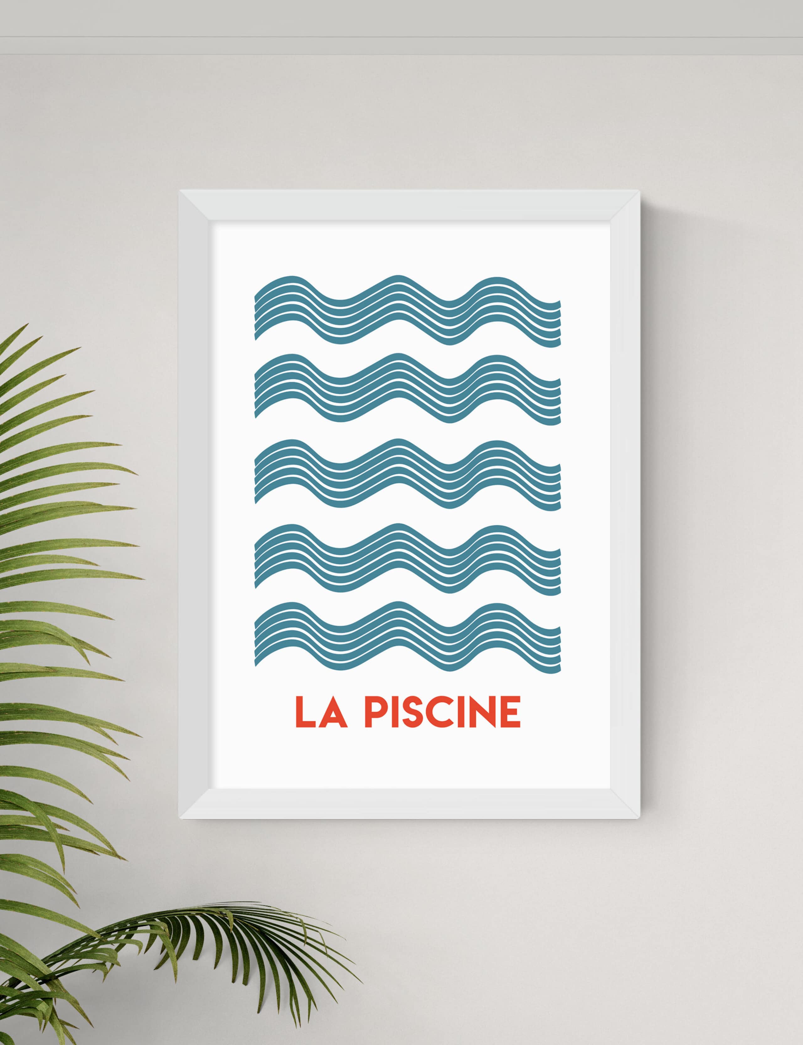 La Piscine Framed Art 2 of 2