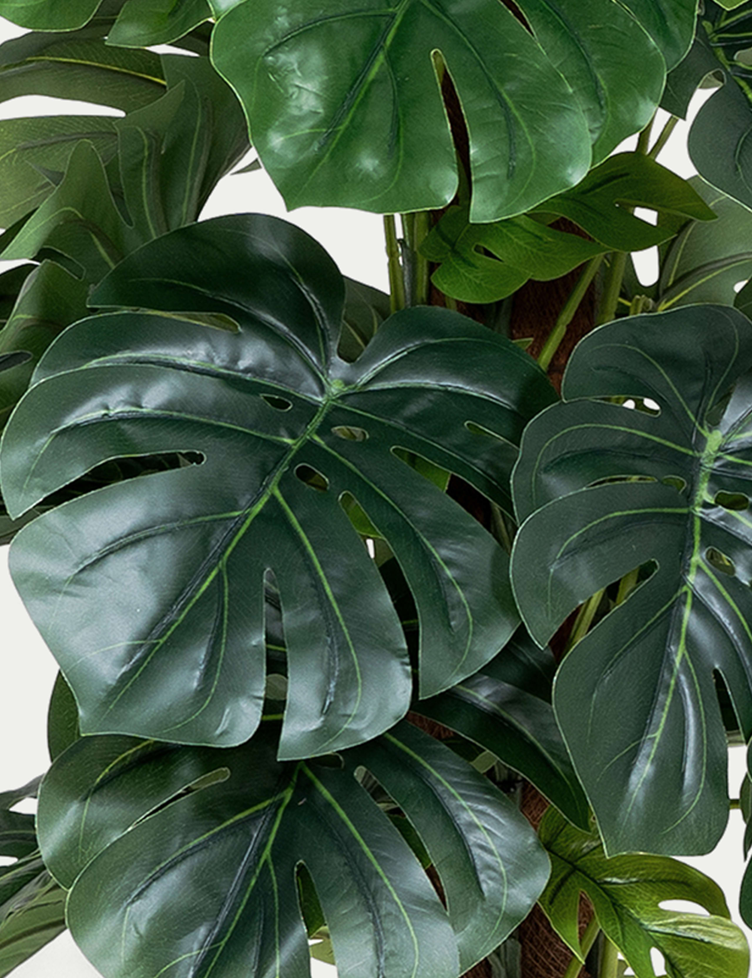 Artificial 6ft Monstera Plant on Pole 3 of 5