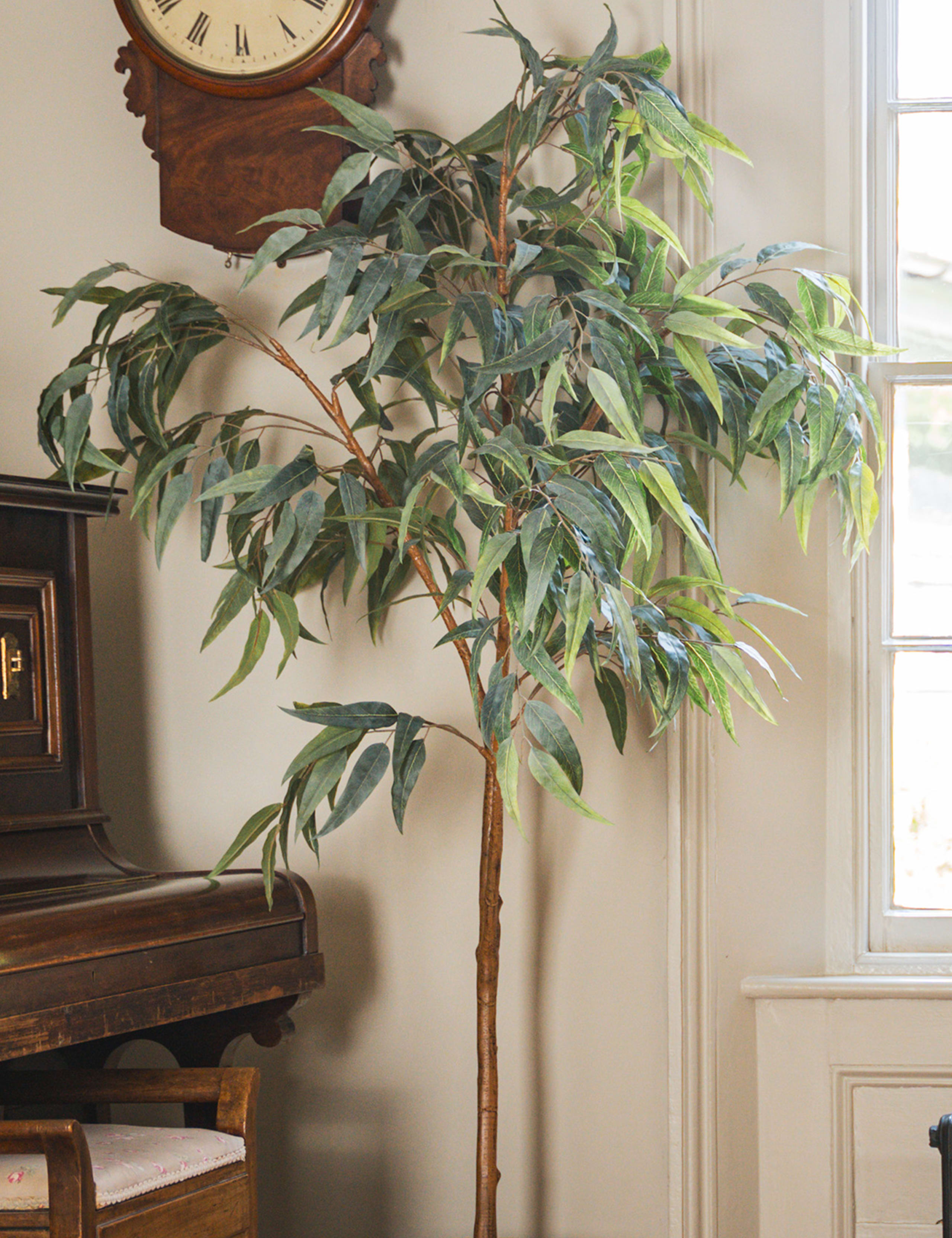 6ft Artificial Blue Gum Eucalyptus Tree 2 of 3