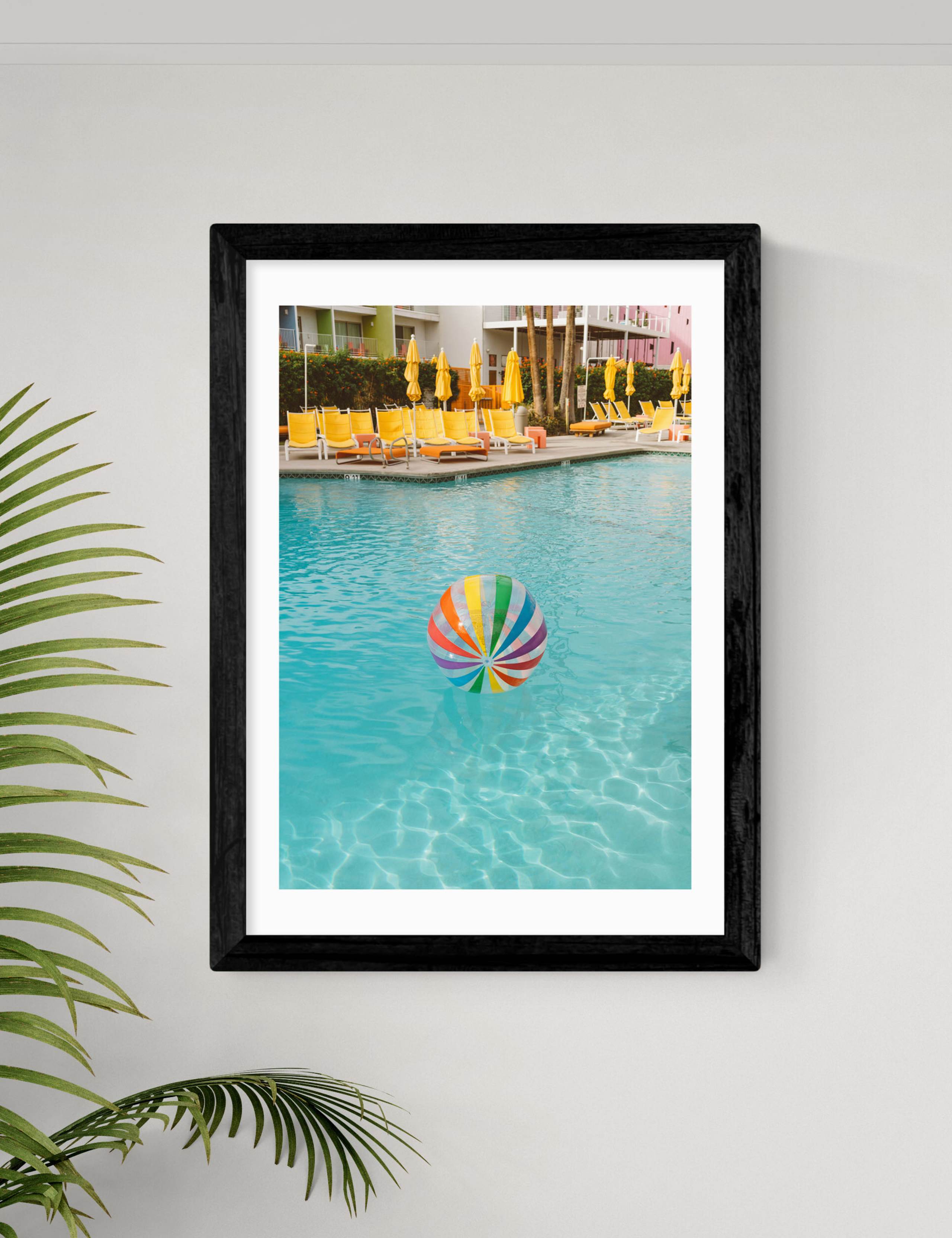 Palm Springs Pool Day Framed Art 2 of 3