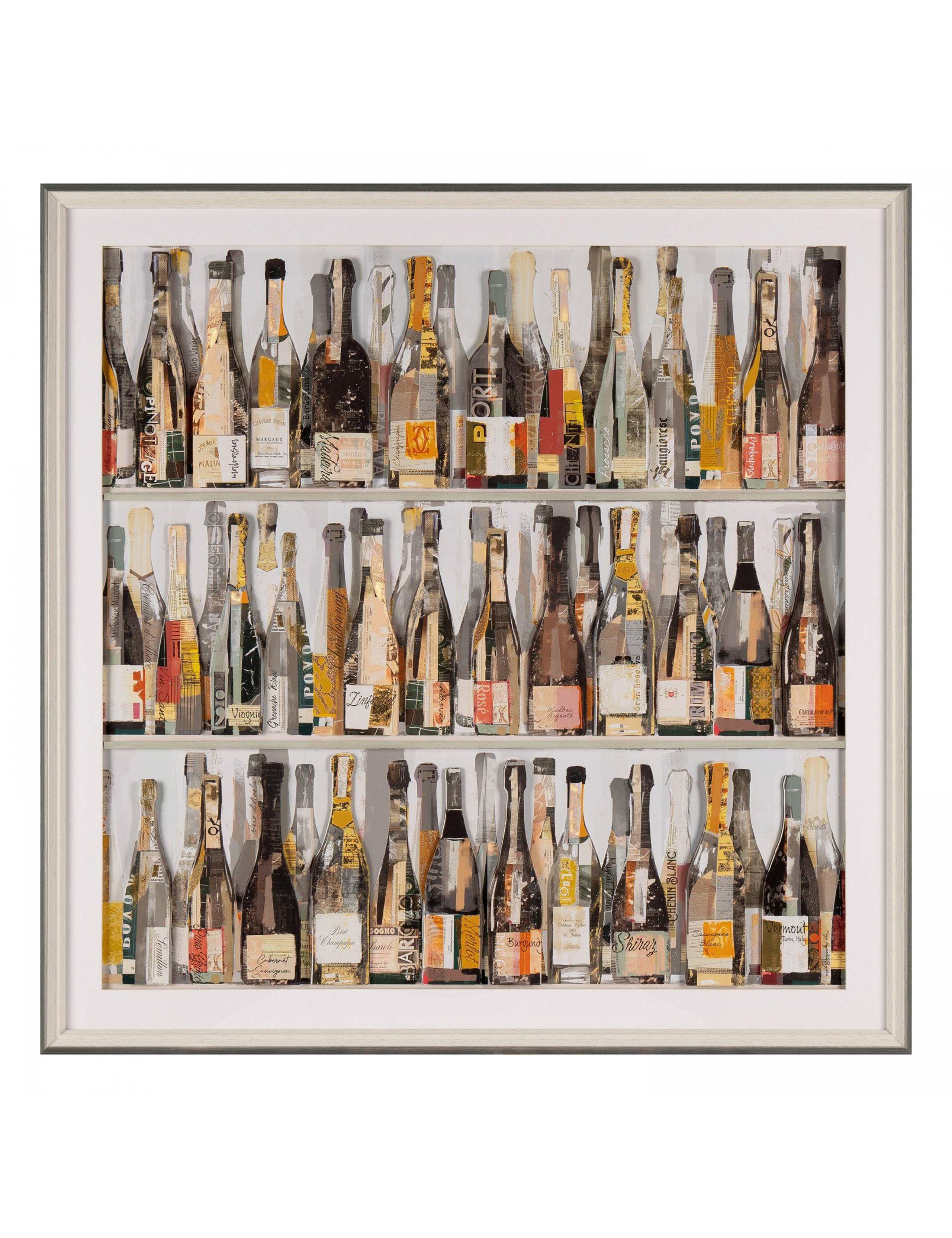 Wines of the World Square Framed Art 2 of 6