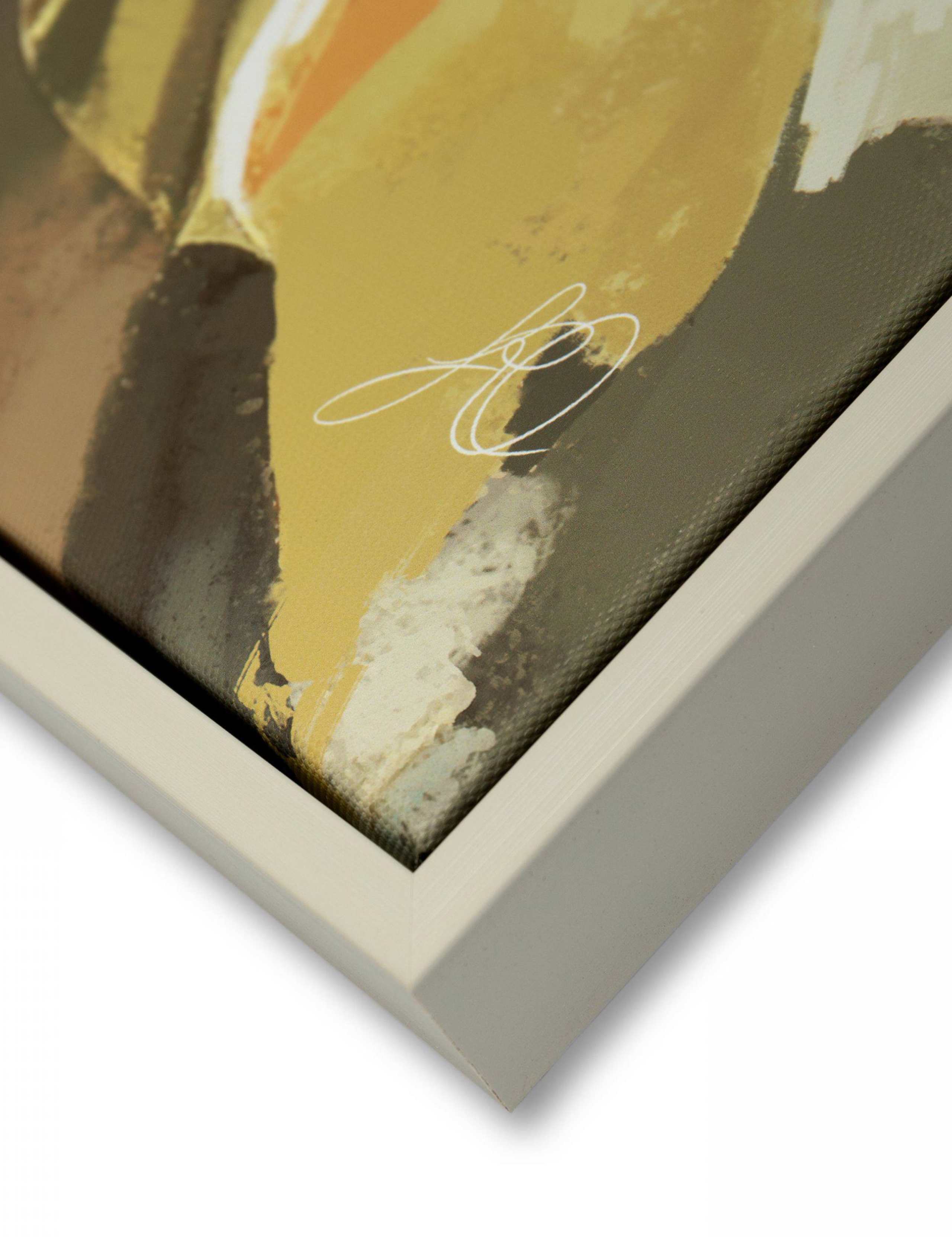 Loved Up Floral Square Framed Canvas 3 of 4