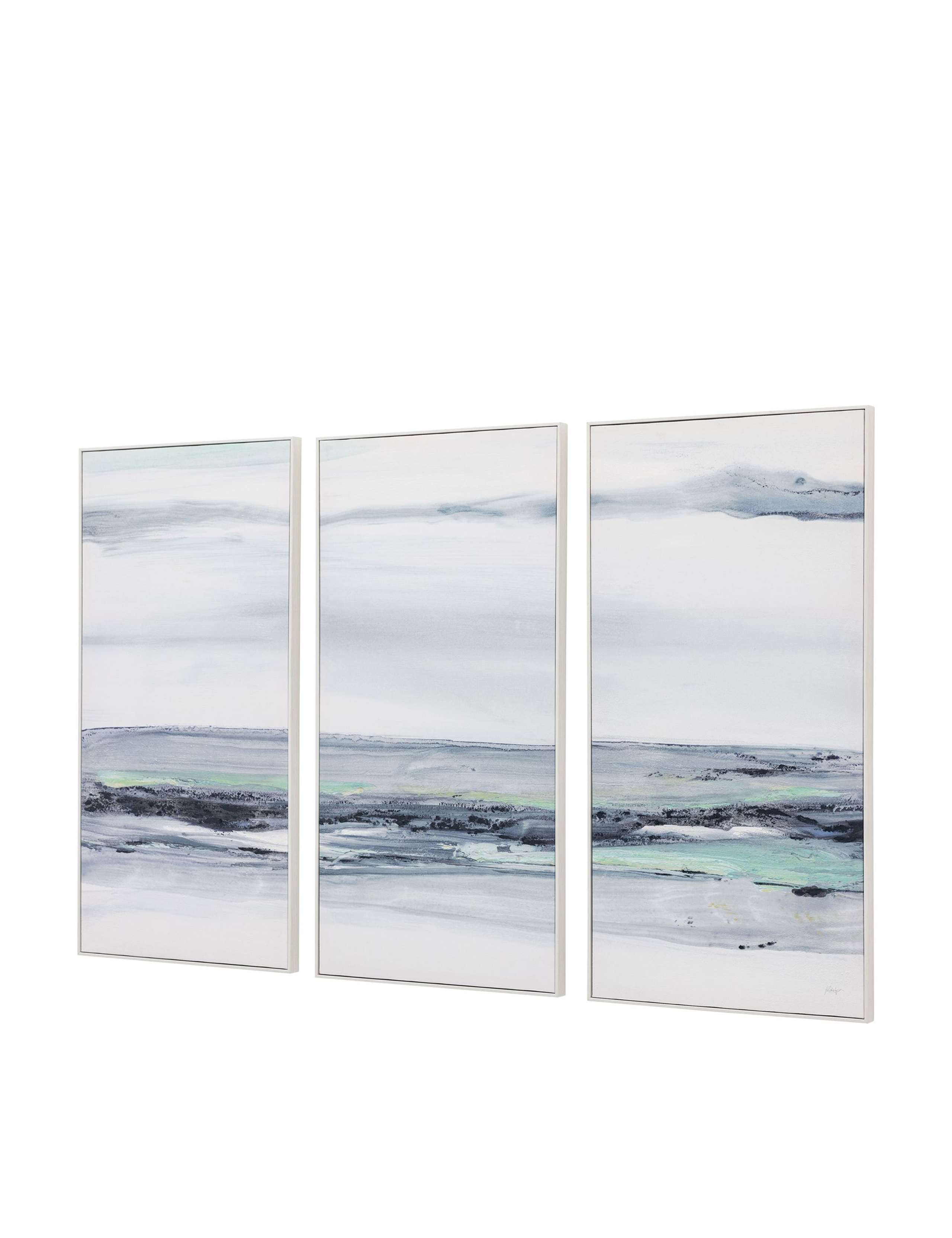 Set of 3 Clouded View Framed Canvas 4 of 8