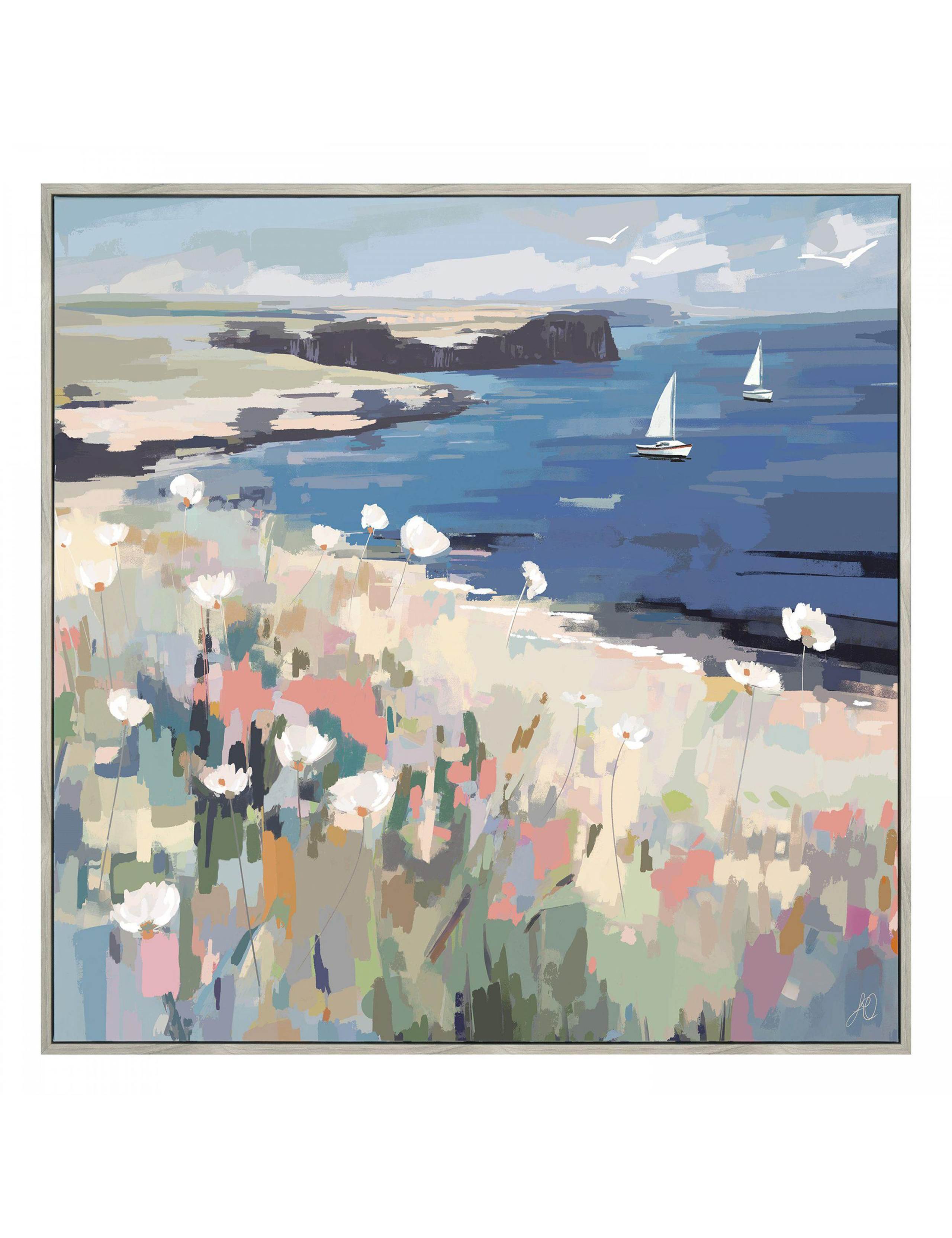 On the Breeze Square Framed Canvas 2 of 4