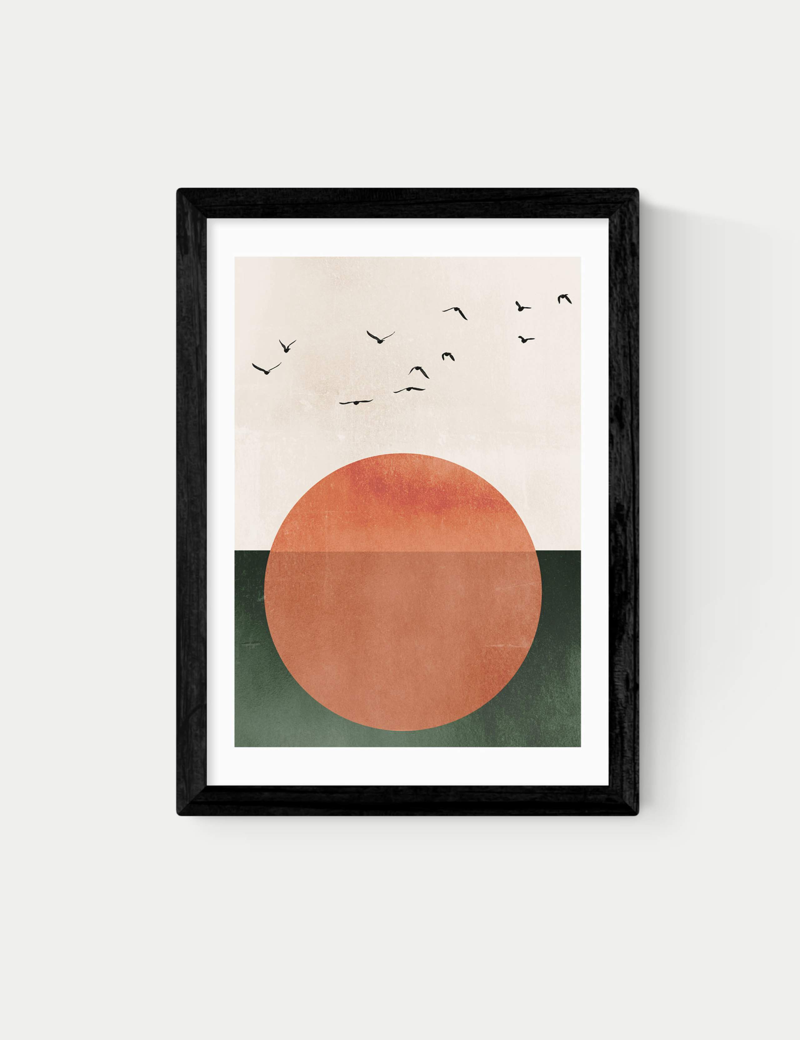 Rising Sun Framed Art 1 of 2