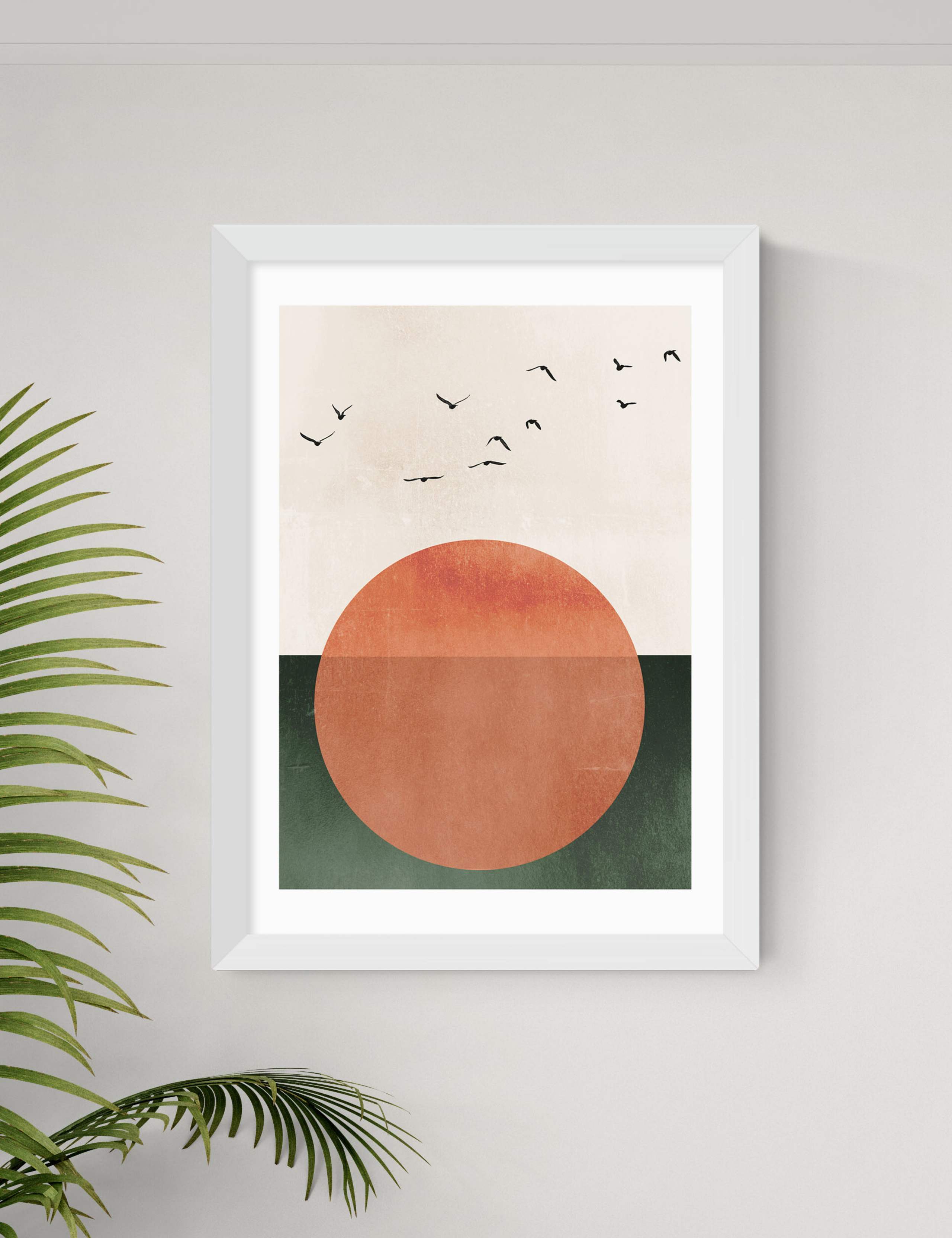 Rising Sun Framed Art 2 of 2
