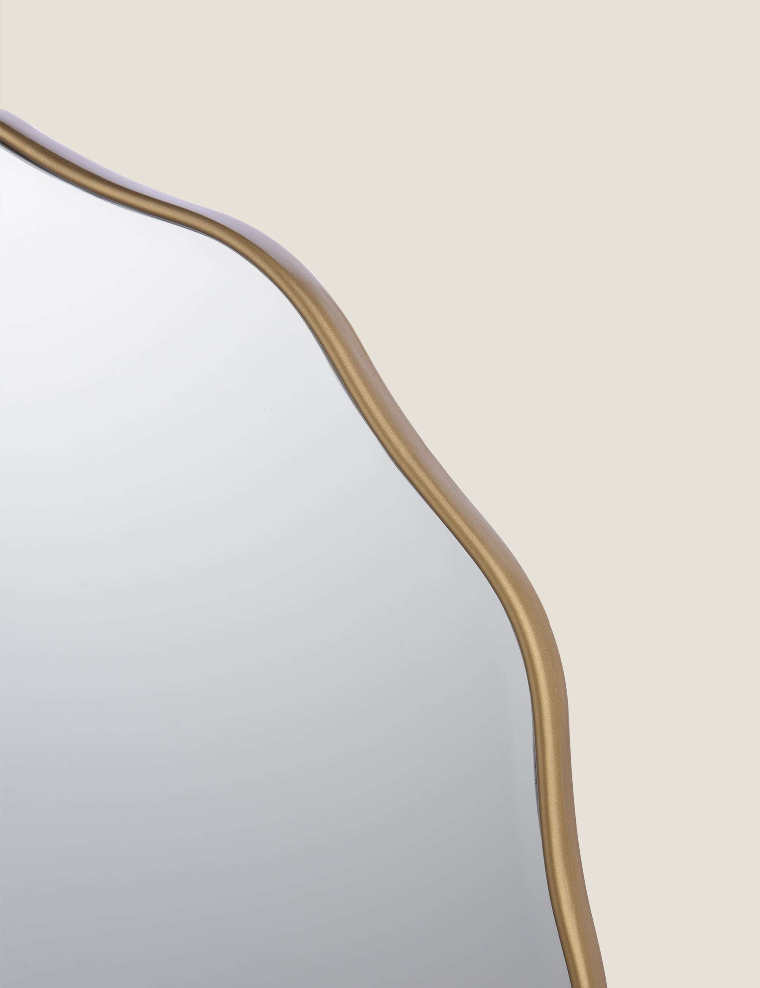 Medora Metal Medium Round Wall Mirror 4 of 5