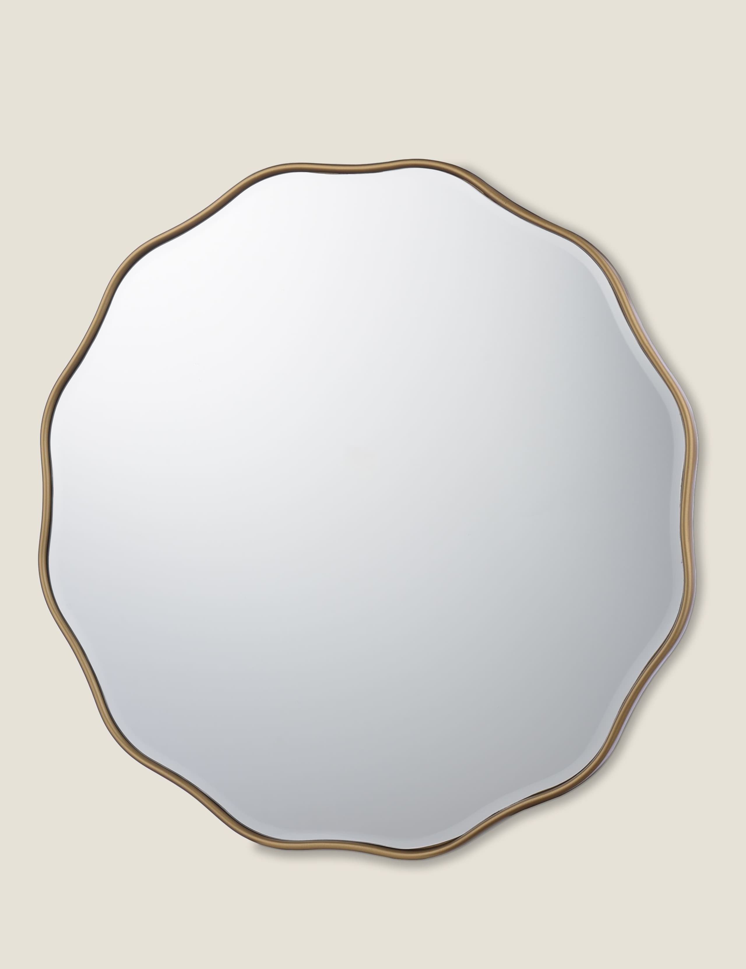 Medora Metal Medium Round Wall Mirror 2 of 5